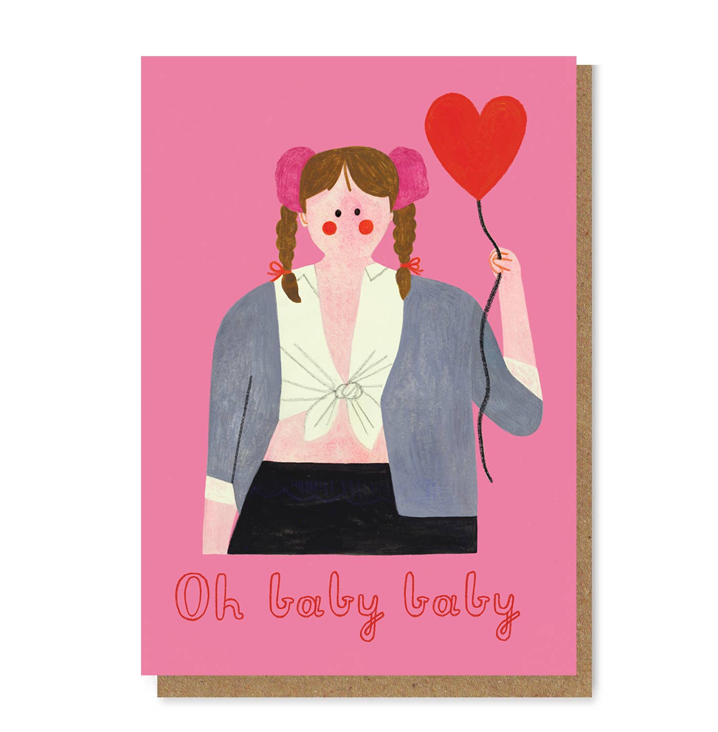 OH BABY, BABY KARTE + UMSCHLAG