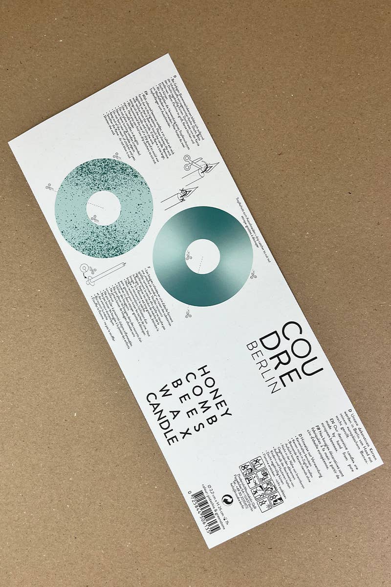 BIENENWACHSKERZEN - MINT + FOREST