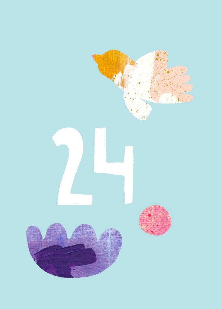 ADVENTSKALENDER - 24 KARTEN