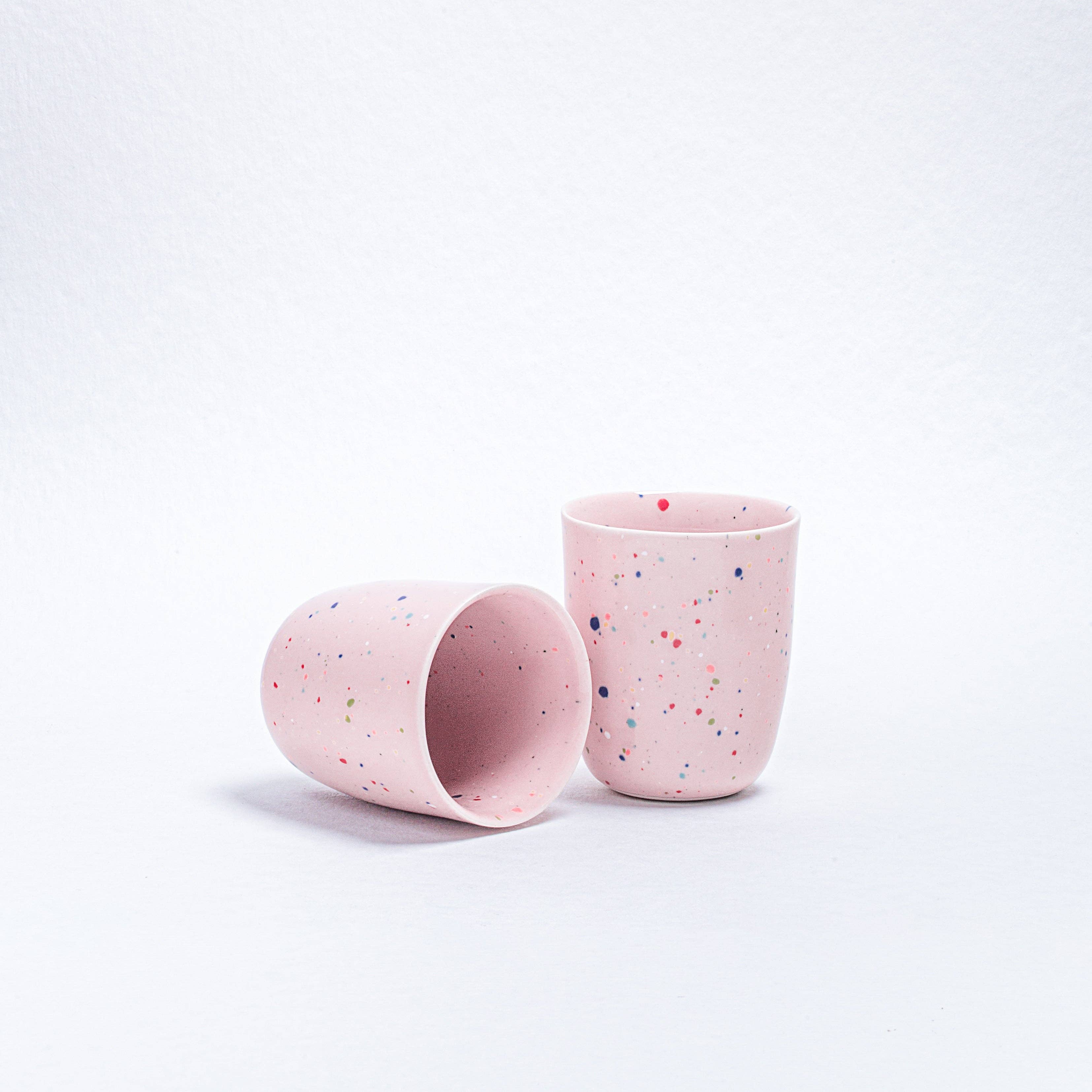 New Party Keramik Tasse, mittelgroß, 220 ml, Rosa