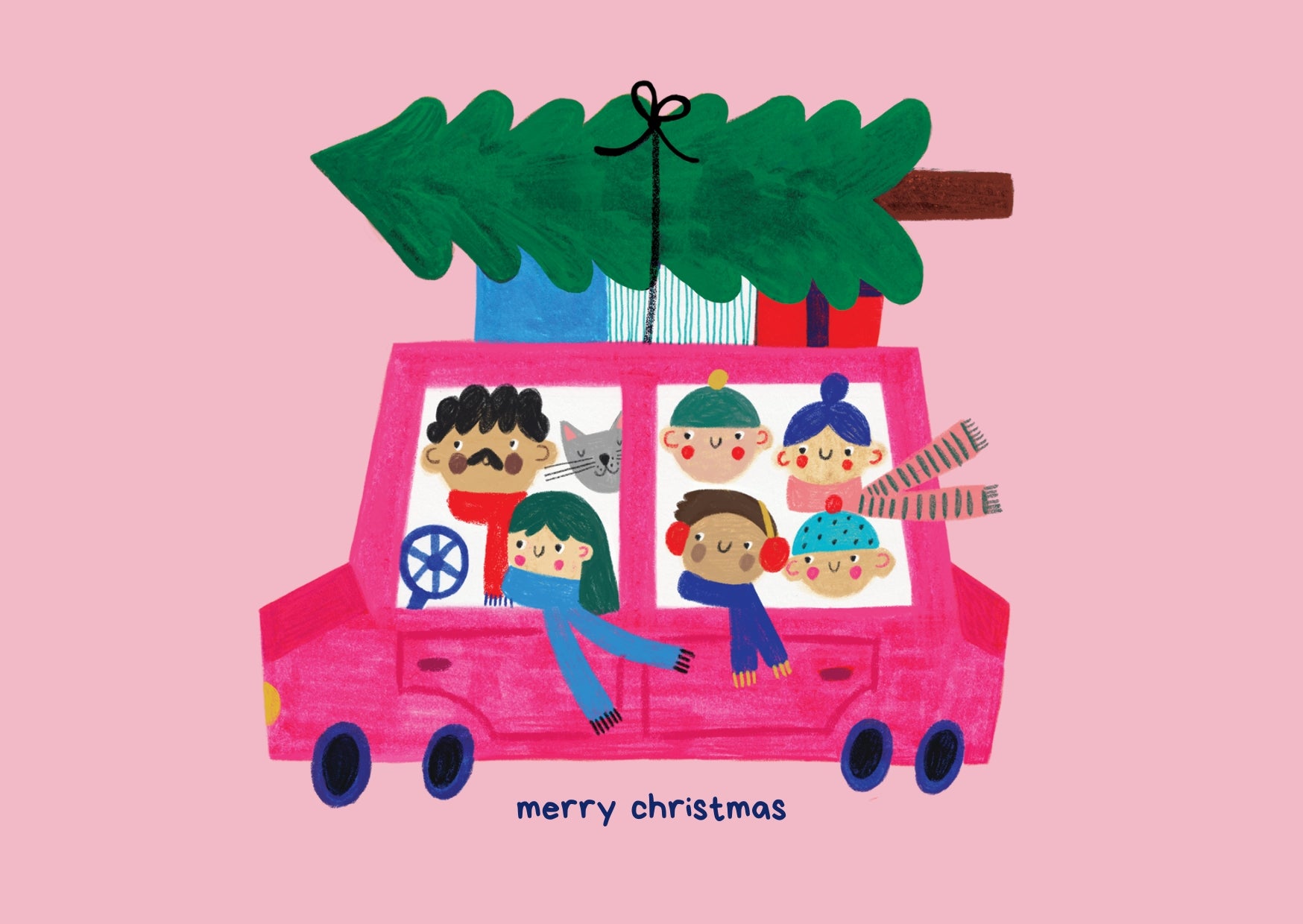 POSTKARTE - WEIHNACHTEN