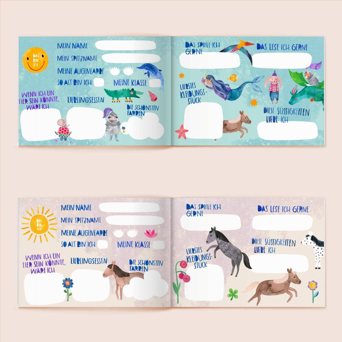 SCHULE FREUNDEBUCH MEINE FREUNDINNEN UND FREUNDE