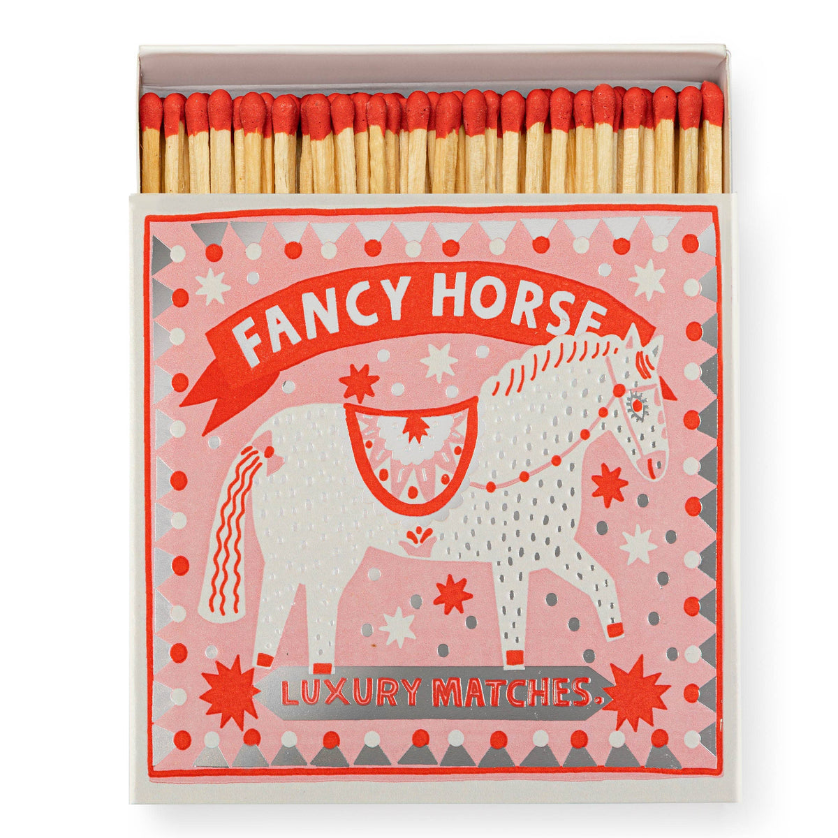 Fancy Horse | Quadratische Sicherheitsstreichhölzer