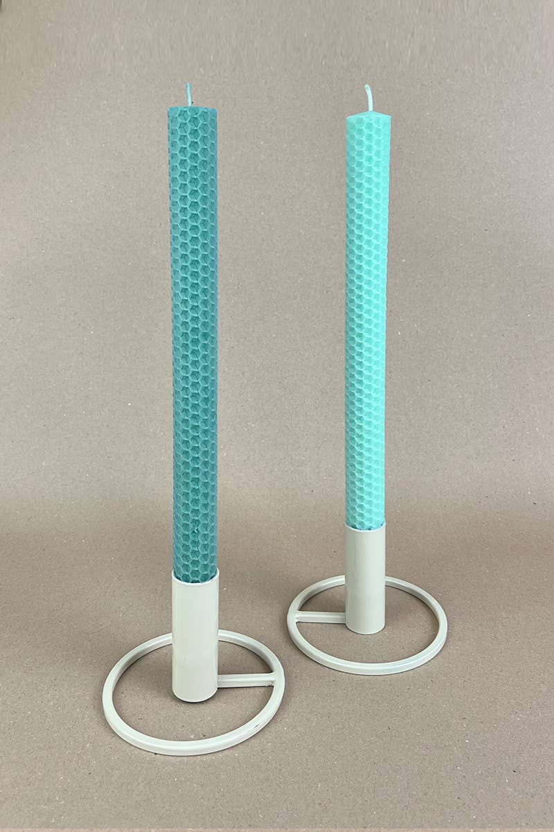 BIENENWACHSKERZEN - MINT + FOREST