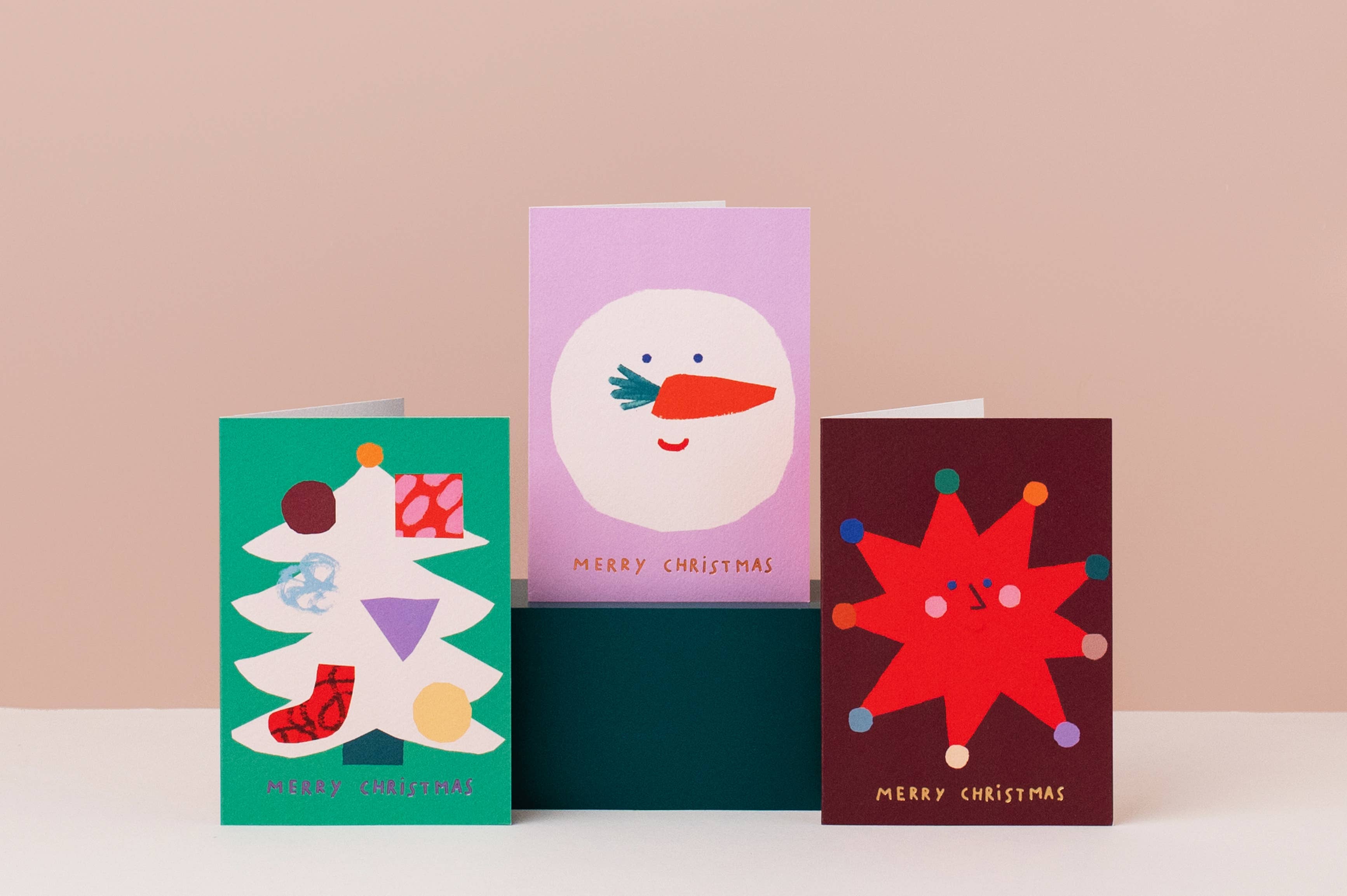 KARTE - MERRY SNOWMAN