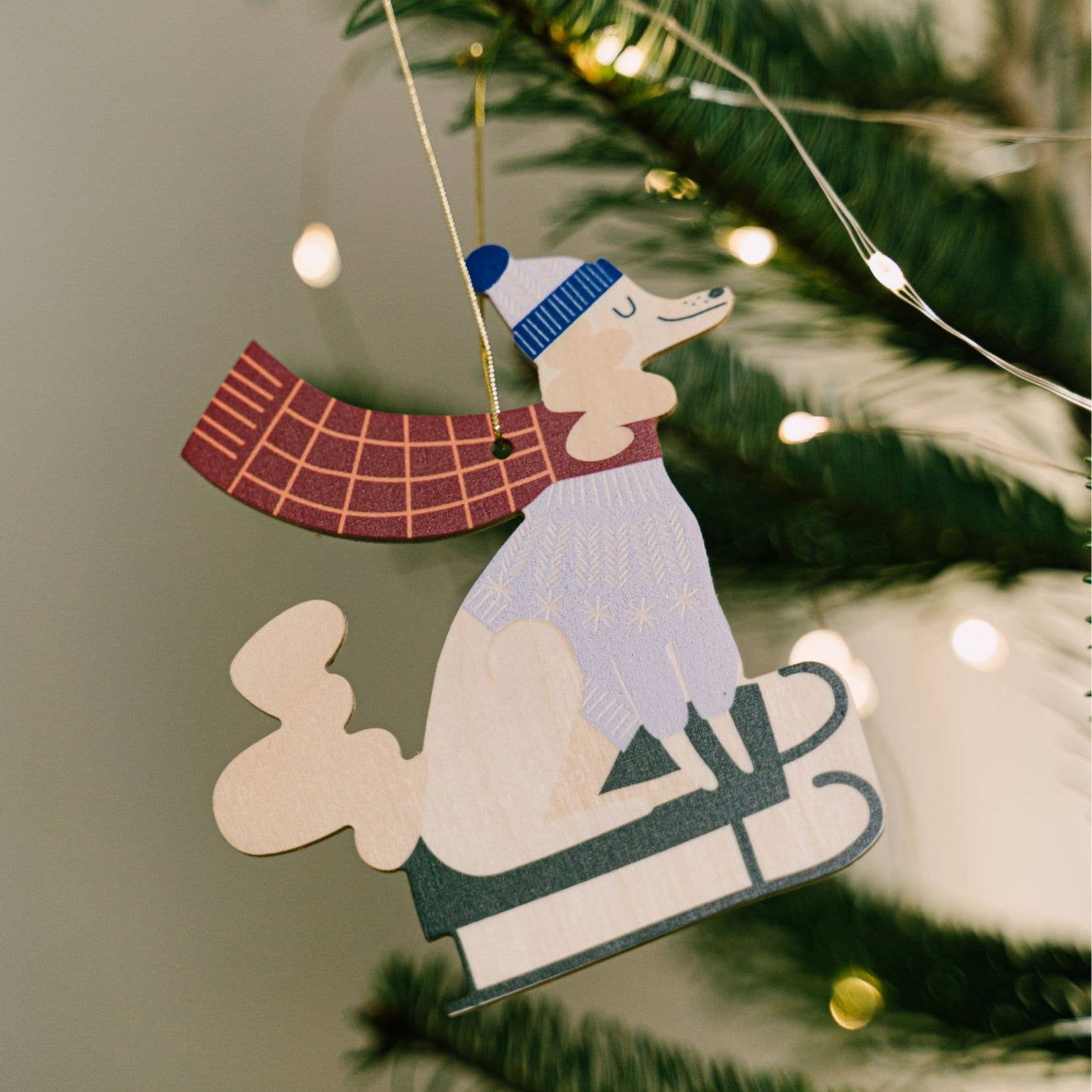 WEICHNACHTSSCHMUCK - HUND