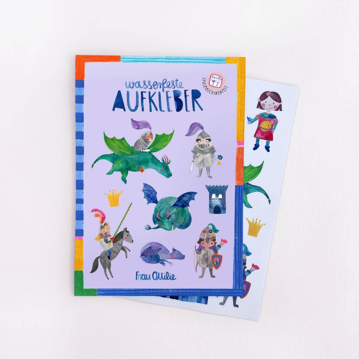 Spülmaschinenfeste Sticker RITTER