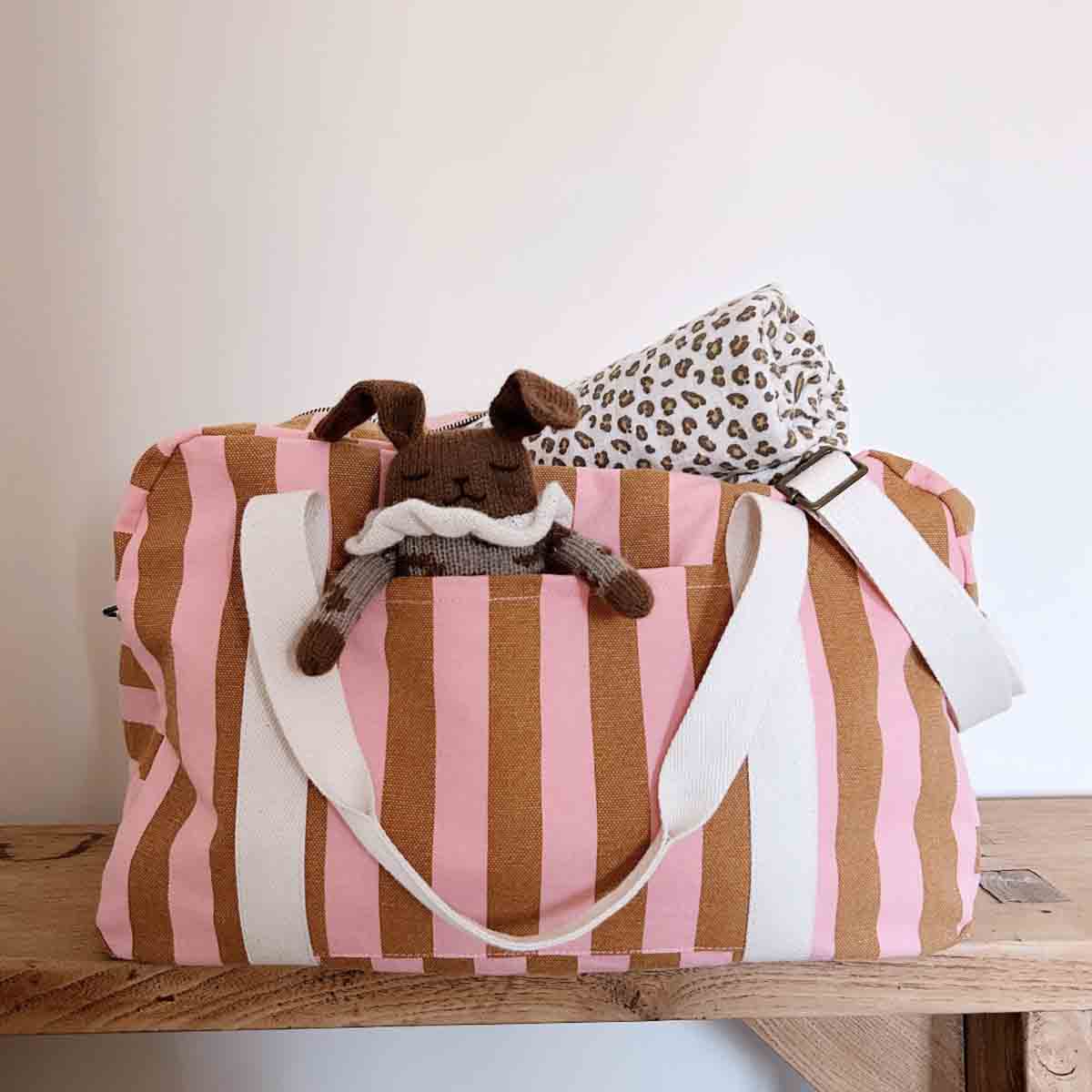 HALSTUCH - MINI LEOPARD GREIGE 110x110