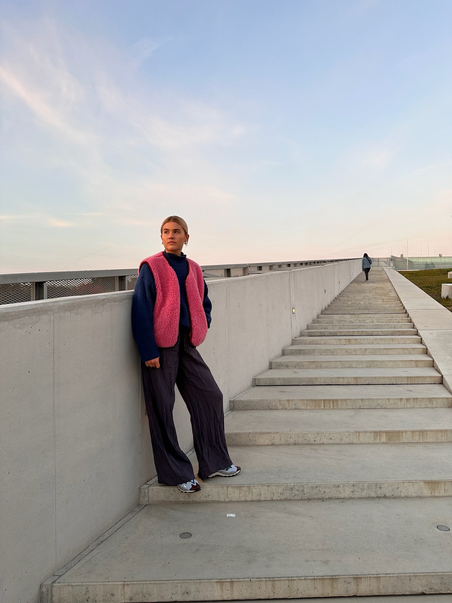 WESTE 100% WOLLE (MERINO) - PINK