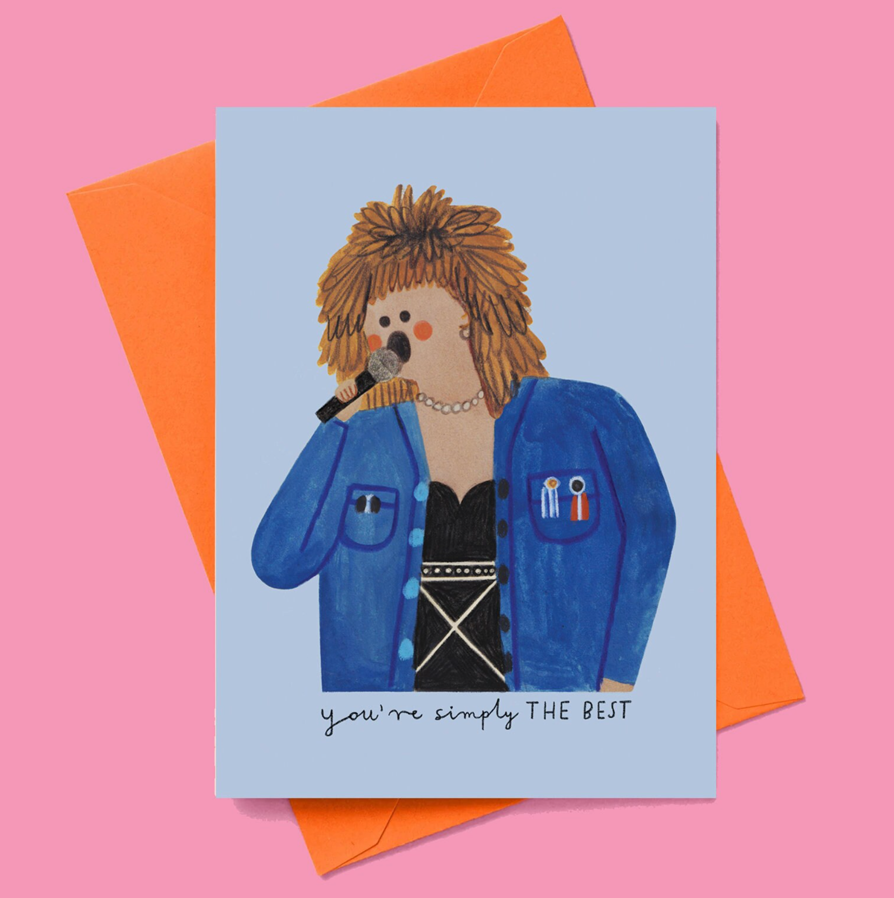 DU BIST EINFACH DIE BESTE KARTE + UMSCHLAG