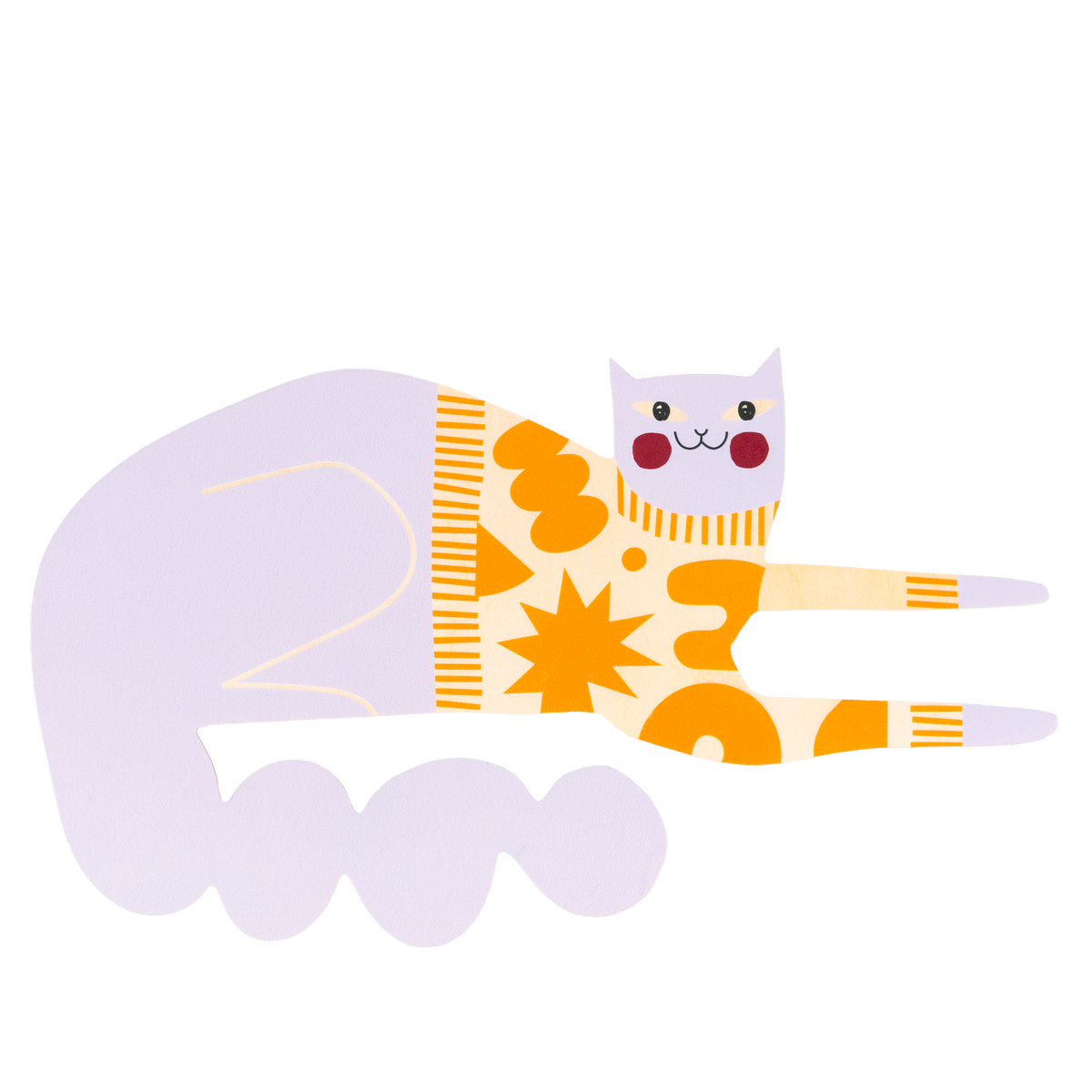 Wanddeko - Katze Nr. 1