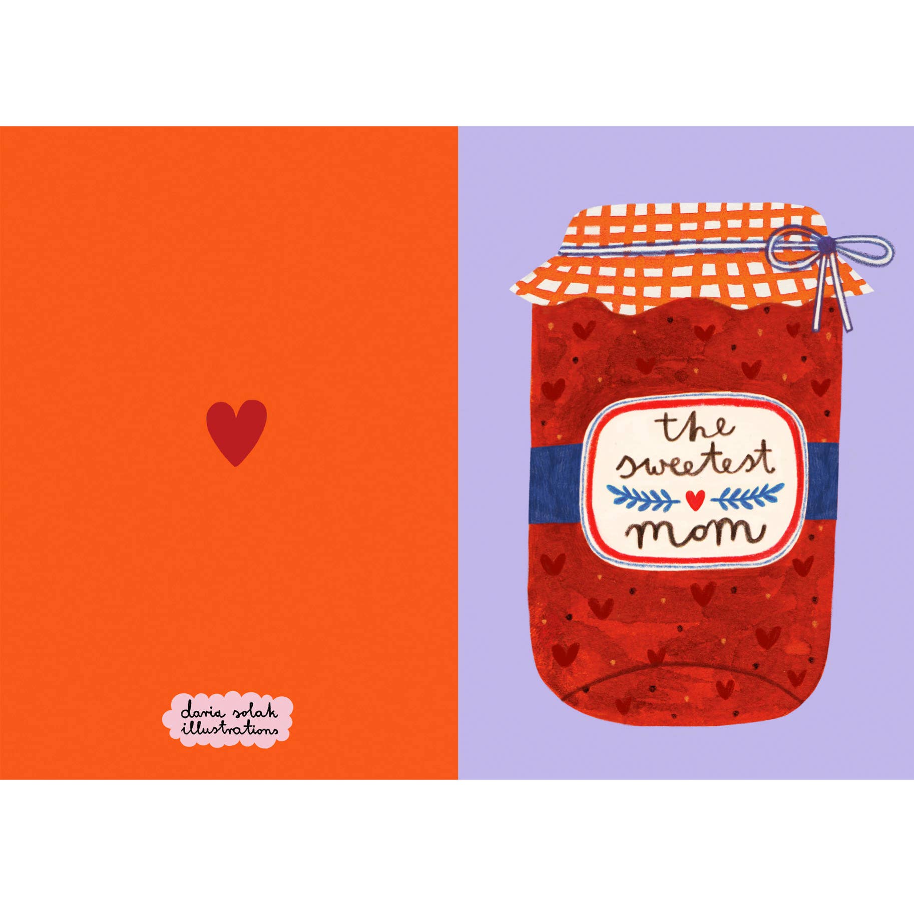 SÜSSESTE MAMA - Karte + Umschlag