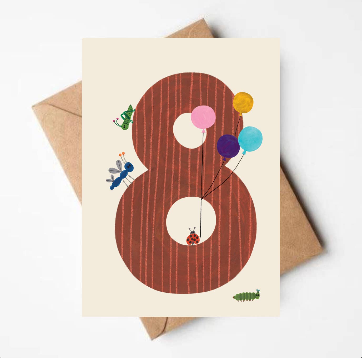 BIRTHDAY KARTE - ACHT