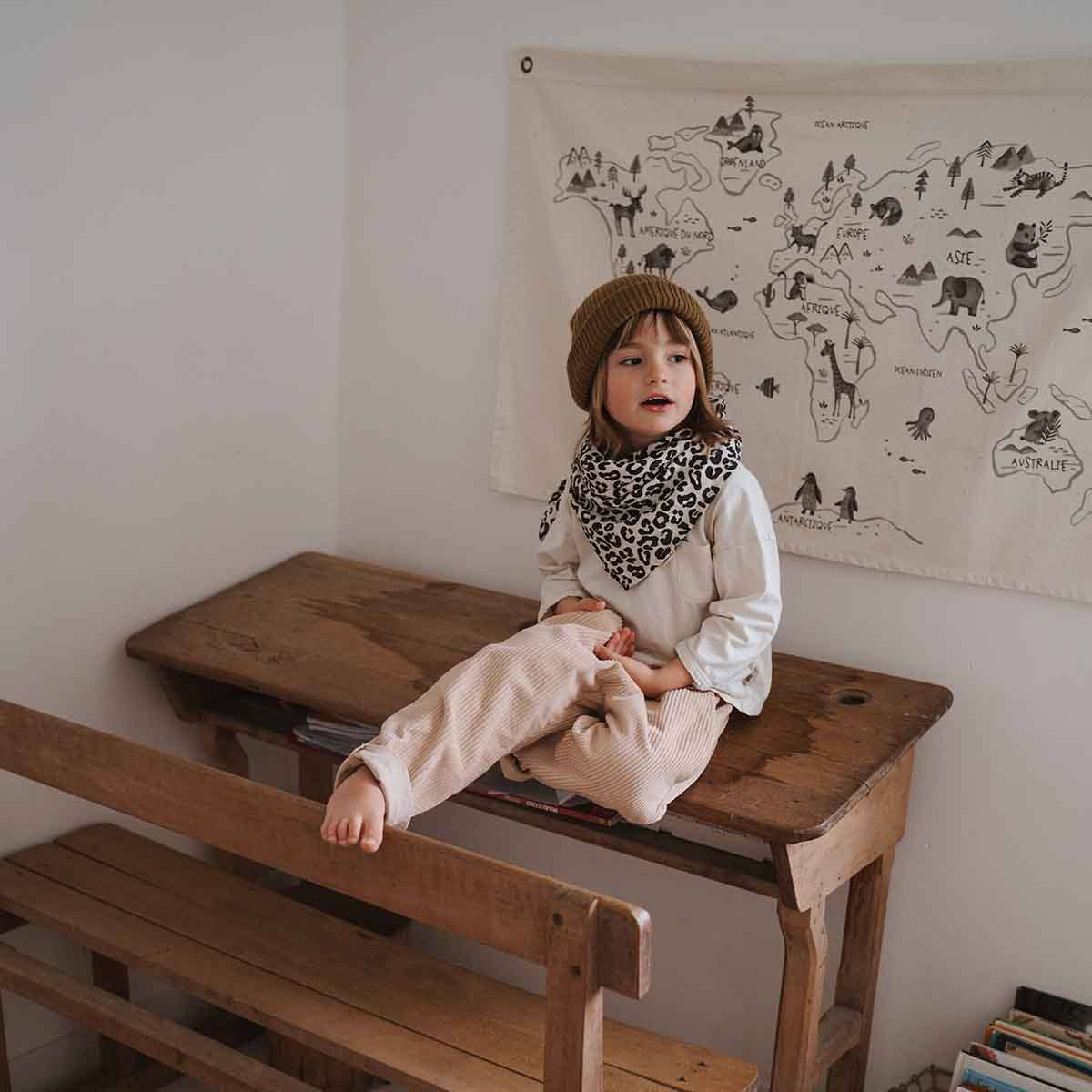 HALSTUCH - LEO + GRAOU 110x110