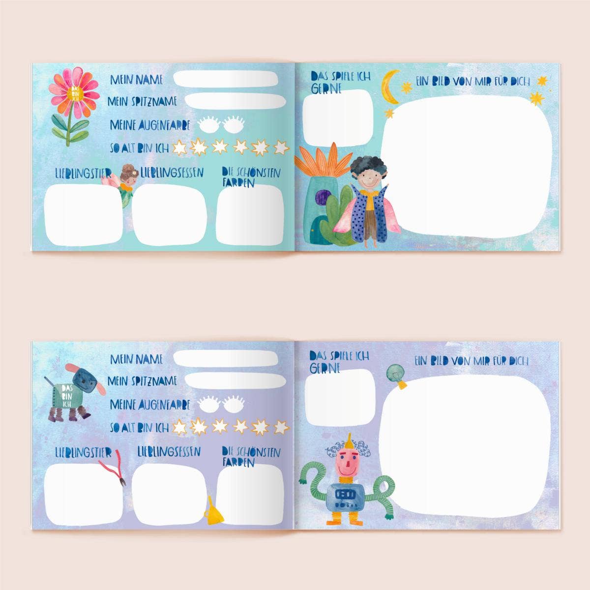 KINDERGARTEN FREUNDEBUCH MEINE FREUNDINNEN UND FREUNDE