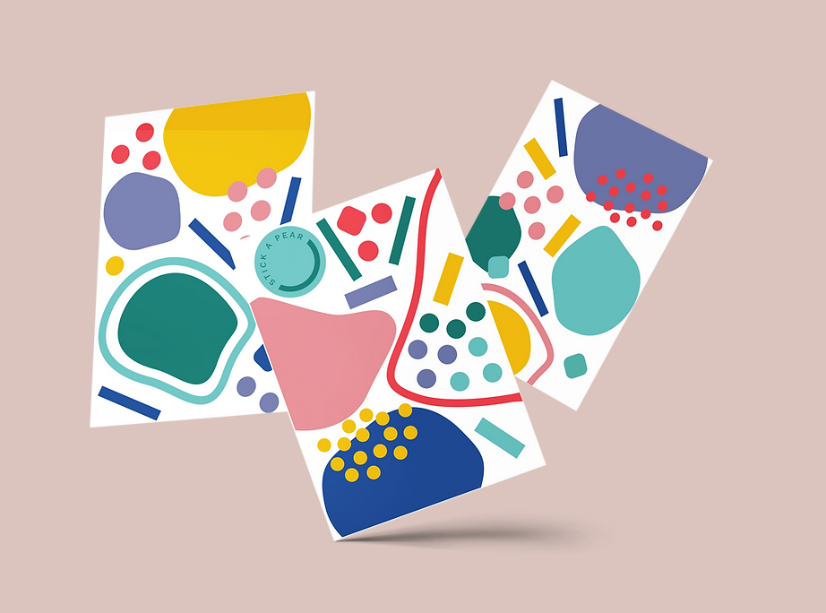 Reflektierende Sticker - Cargo Bike Set Playground – KNALLBUNT