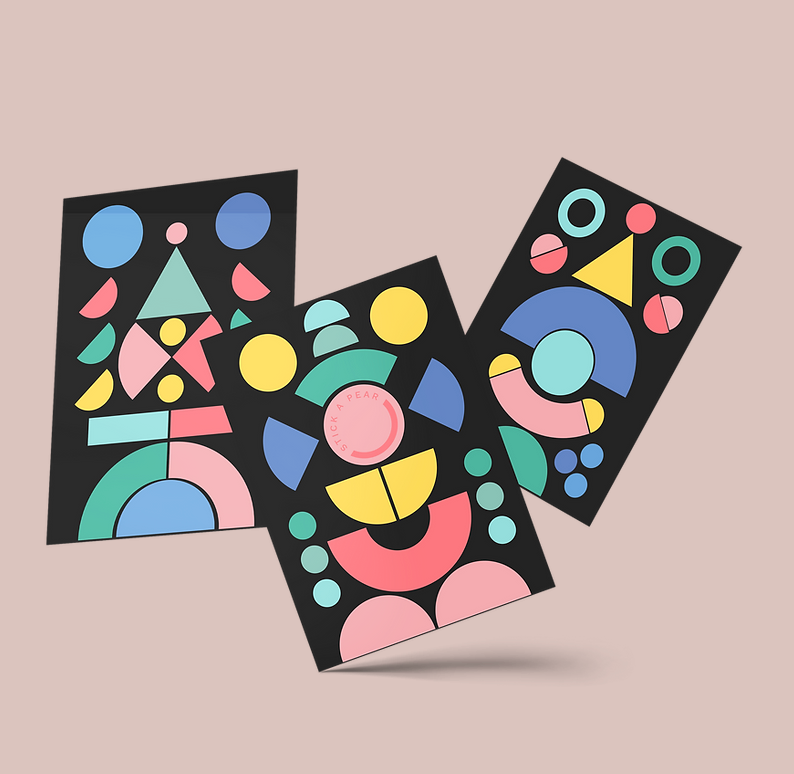 Reflektierende Sticker - Cargo Bike Set Playground – KUNTERBUNT