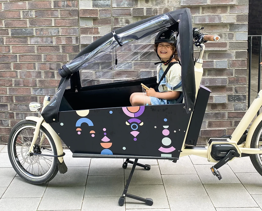 Reflektierende Sticker - Cargo Bike Set Playground – PASTELL
