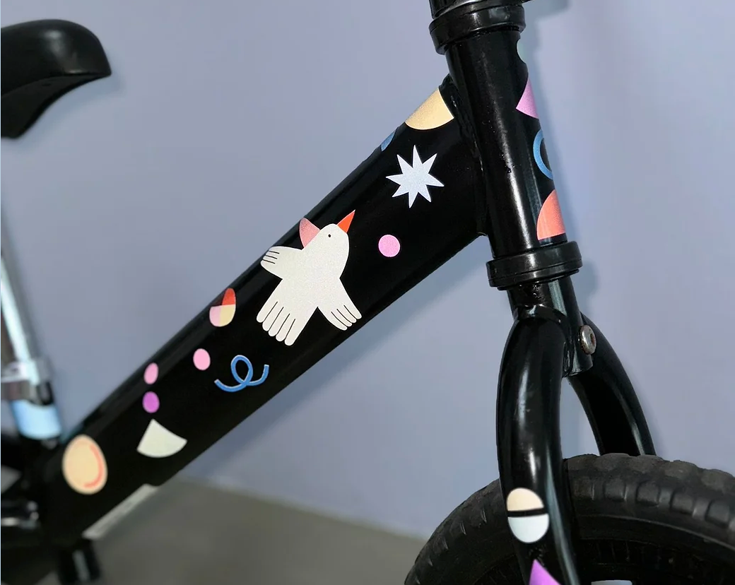 Reflektierende Sticker - Partyanimal Bird Sticker