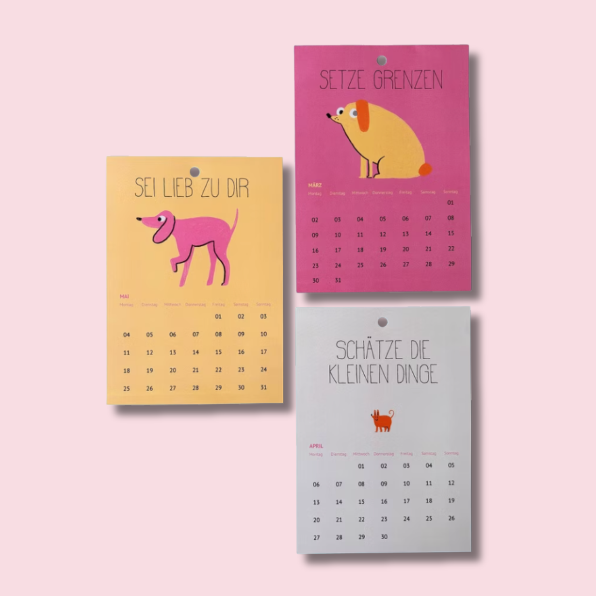 KALENDER 2026 - KLEINE HUNDE