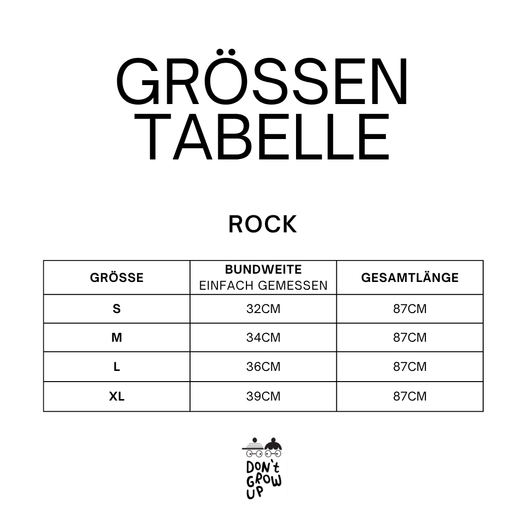ORANGEN - ERWACHSENEN ROCK (LIEFERUNG CA. 14 TAGE)