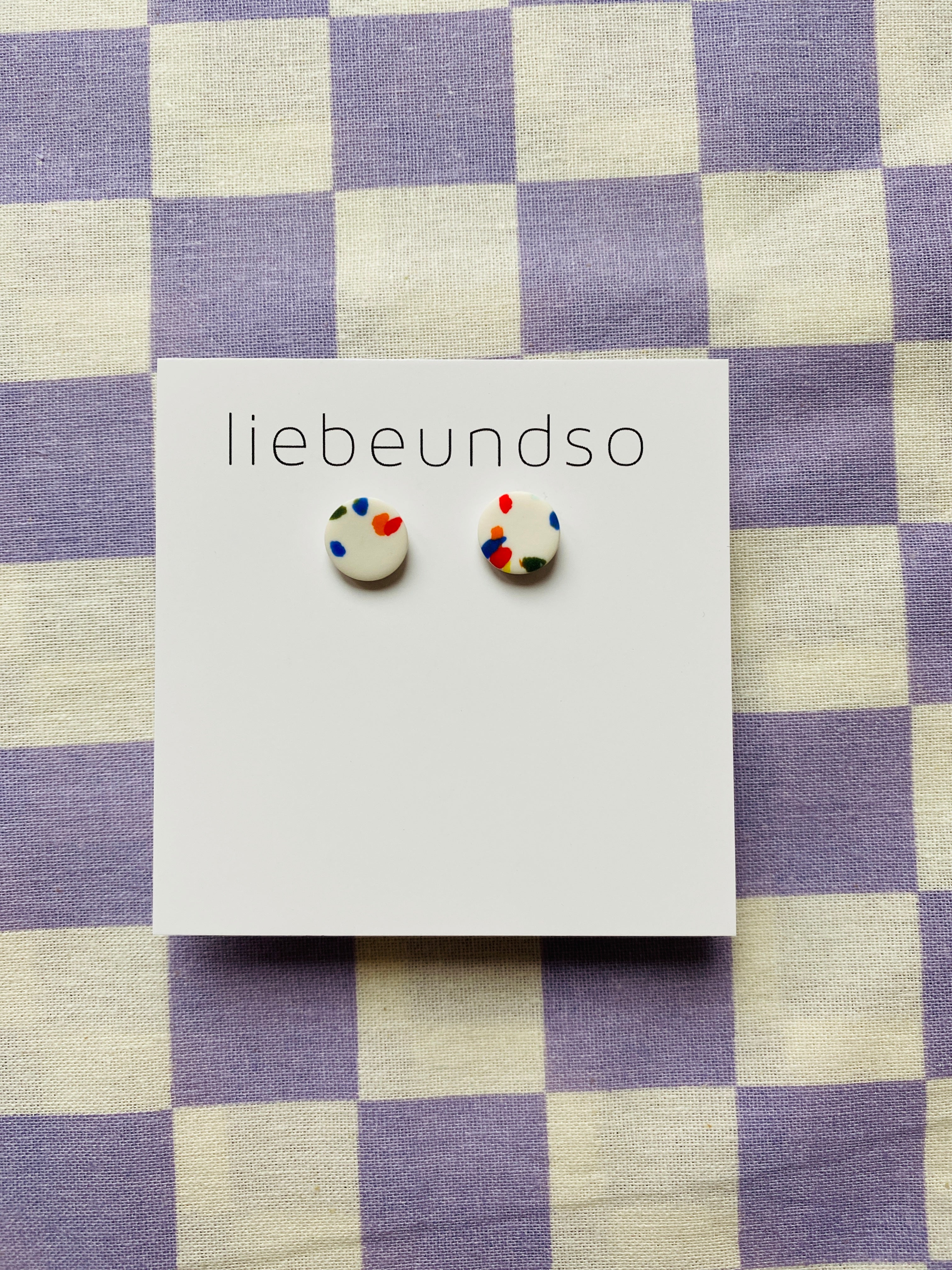 MIDI STECKER KONFETTI + CREME