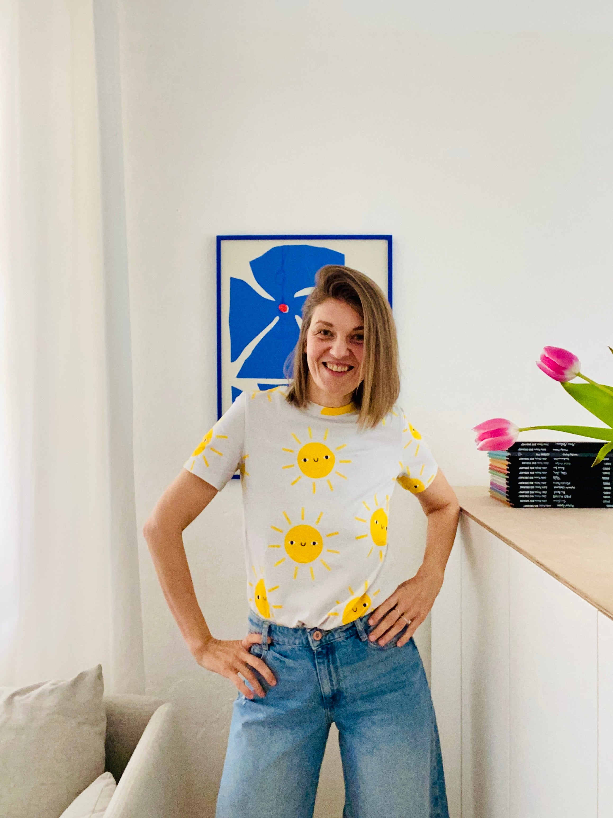 SONNE - ERWACHSENEN T-SHIRT (LIEFERUNG CA. 14 TAGE)