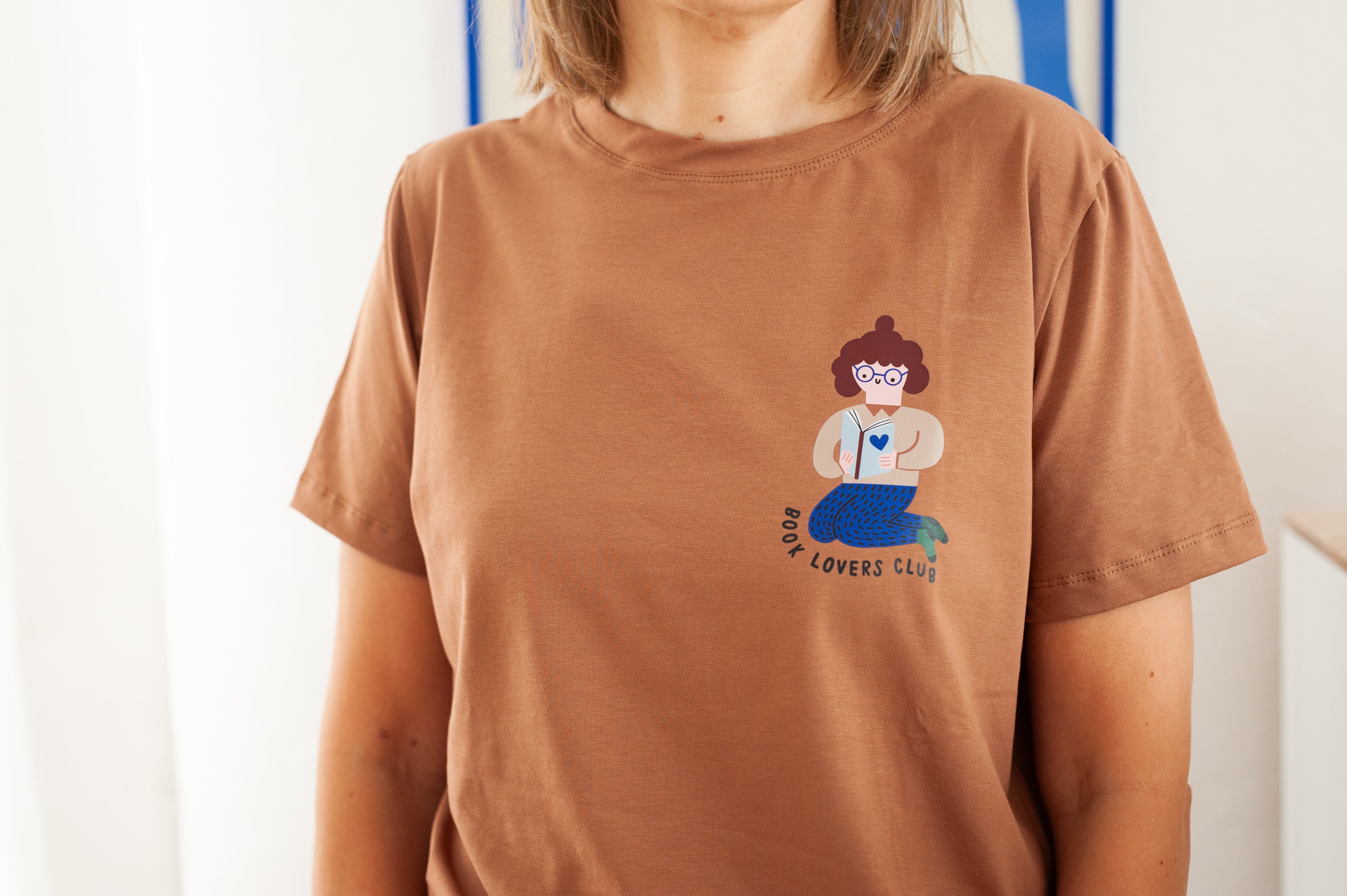 BOOK LOVER AUF ZIMT - ERWACHSENEN T-SHIRT