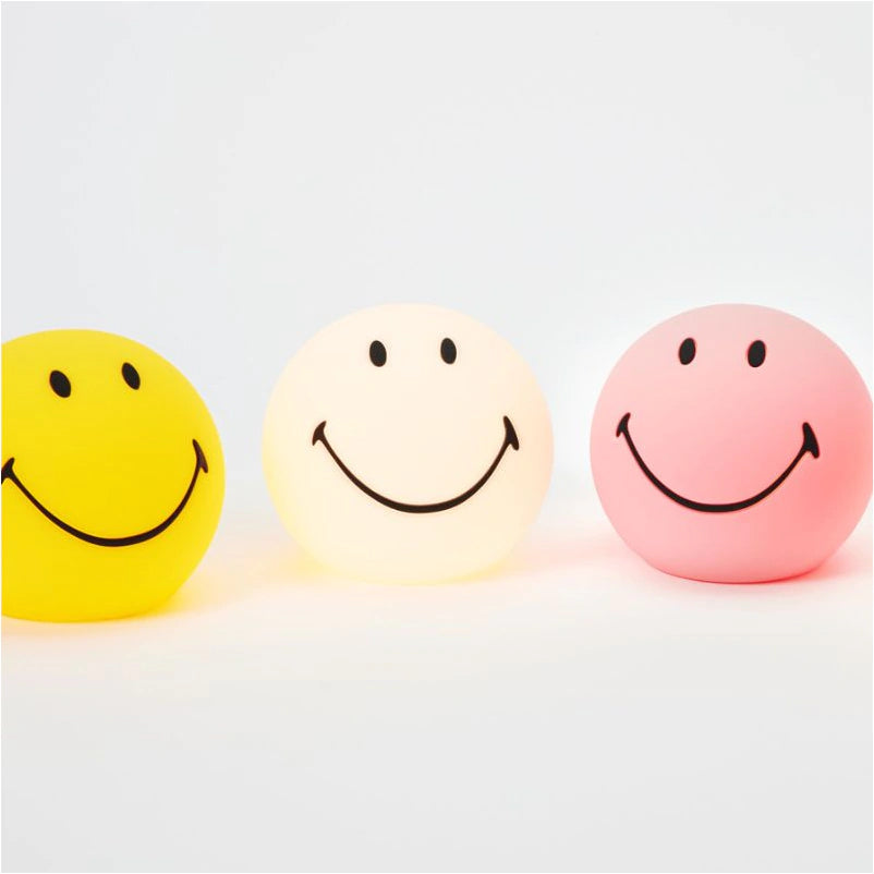 LEUCHTE - SMILEY - GELB
