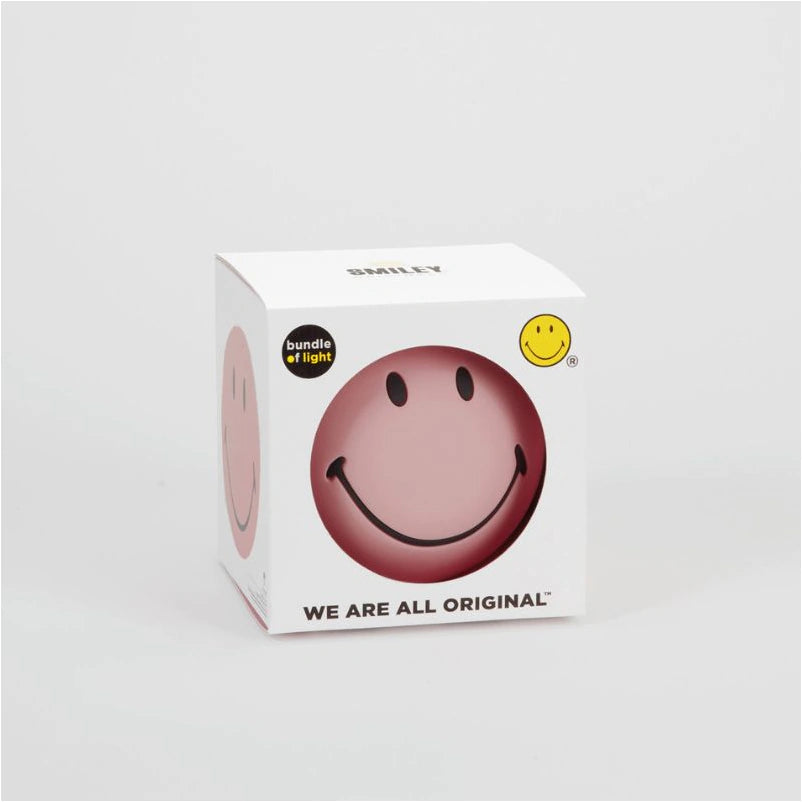 LEUCHTE - SMILEY - PINK