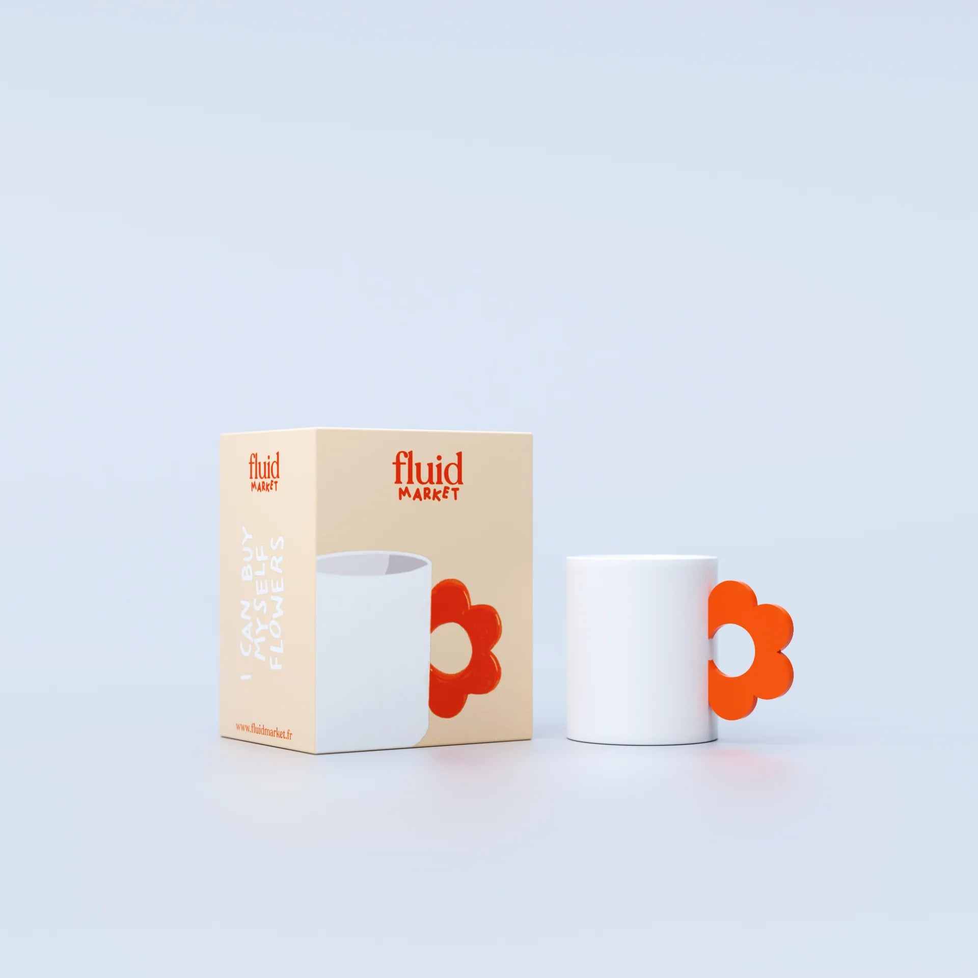 TASSE - BLUME - ORANGE
