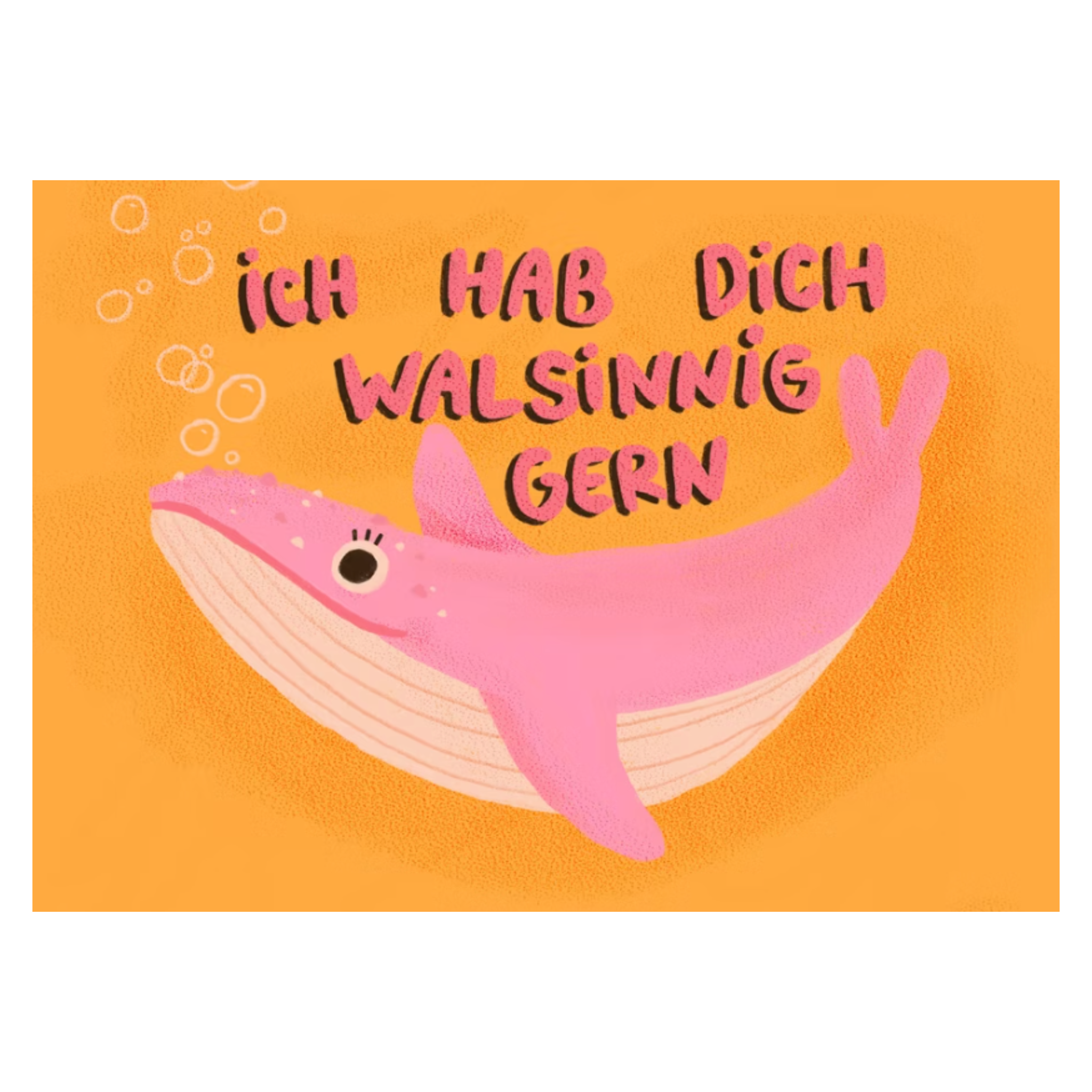 POSTKARTE - WALSINNIG GERN