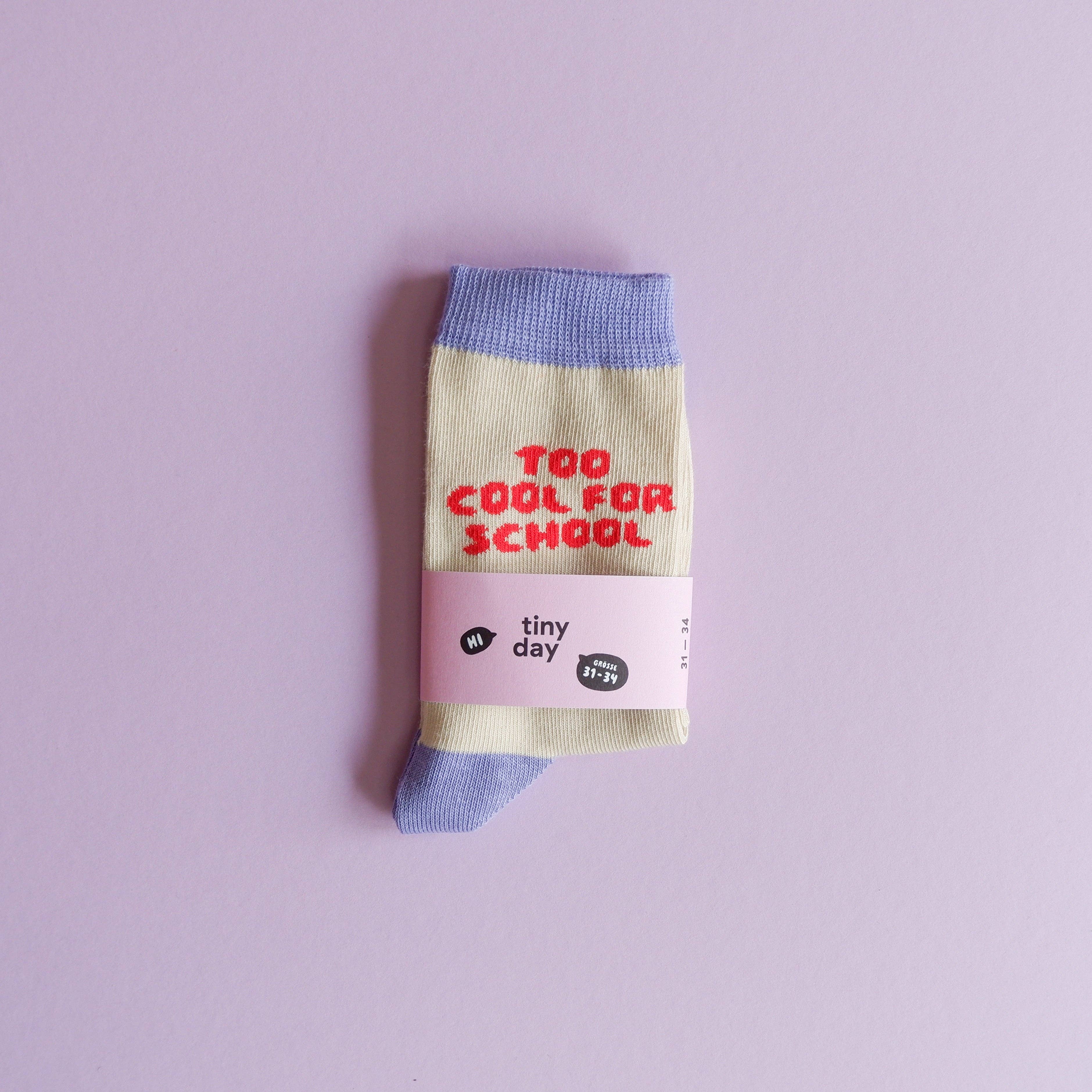 SOCKEN TO COOL FOR SCHOOL - FLIEDER