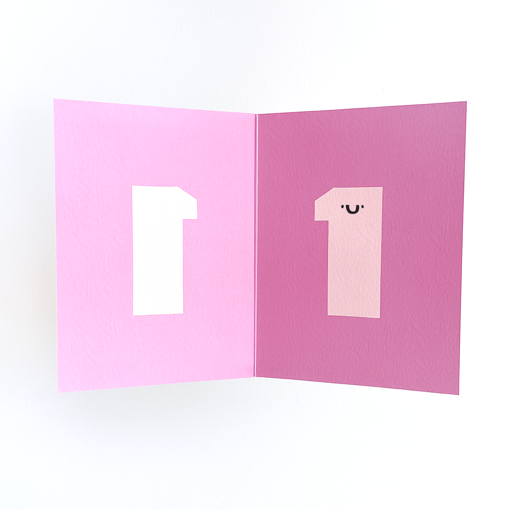 KARTE - ERSTER GEBURTSTAG