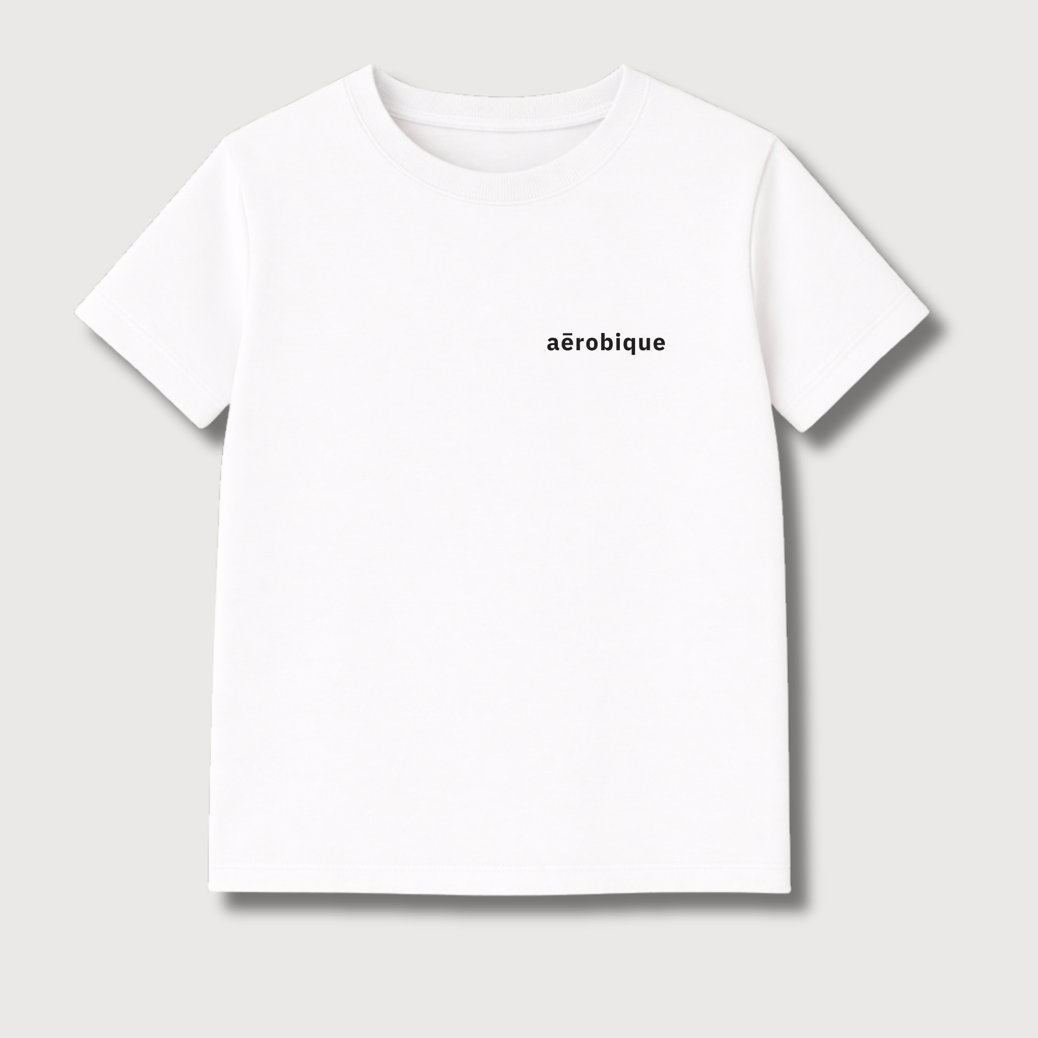AEROBIQUE - BOXY T-SHIRT - WEIß