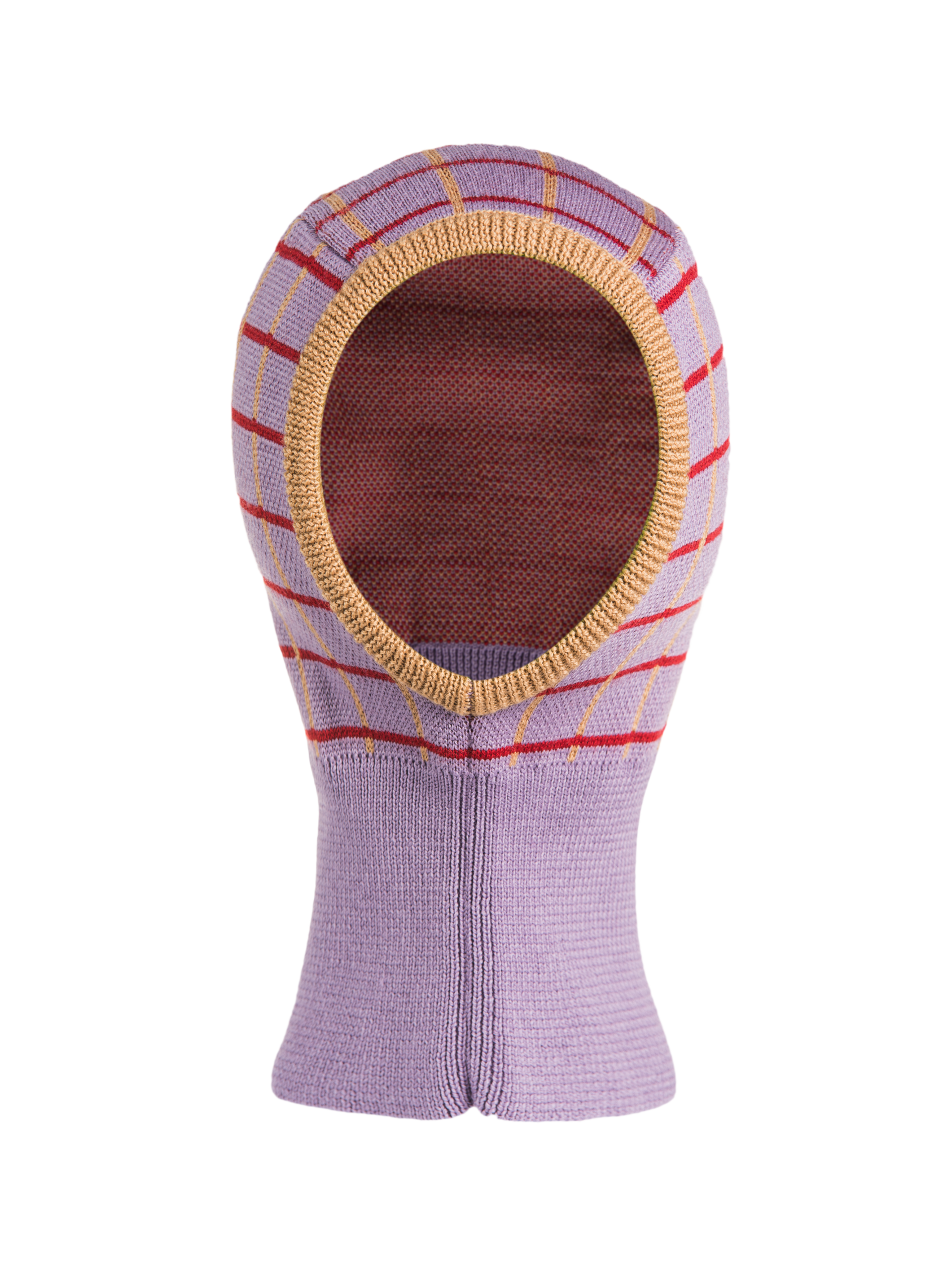BALACLAVA - ICY LILAC - 100% WOLLE