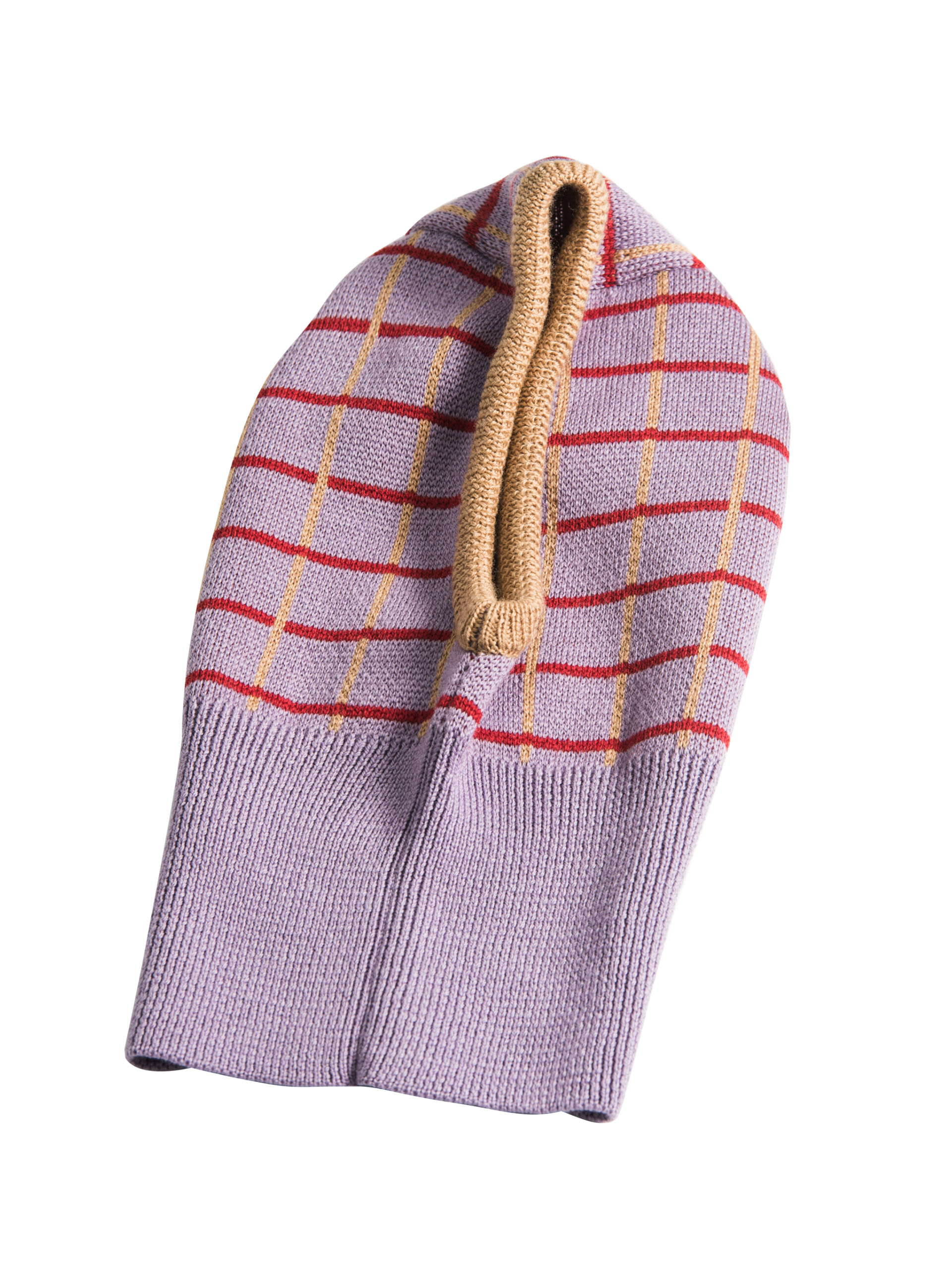 BALACLAVA - ICY LILAC - 100% WOLLE