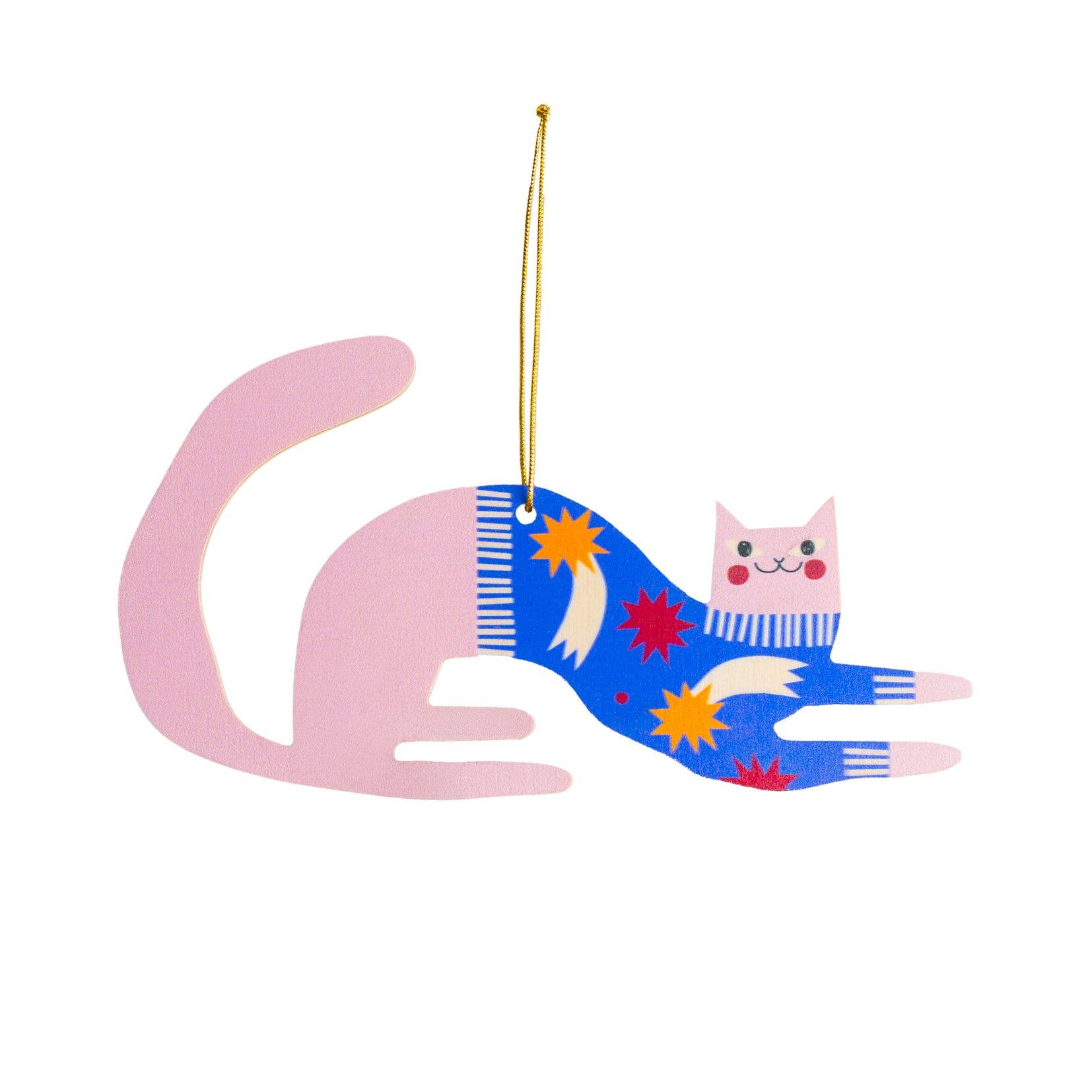 WEICHNACHTSSCHMUCK - CHARMANTE KATZE