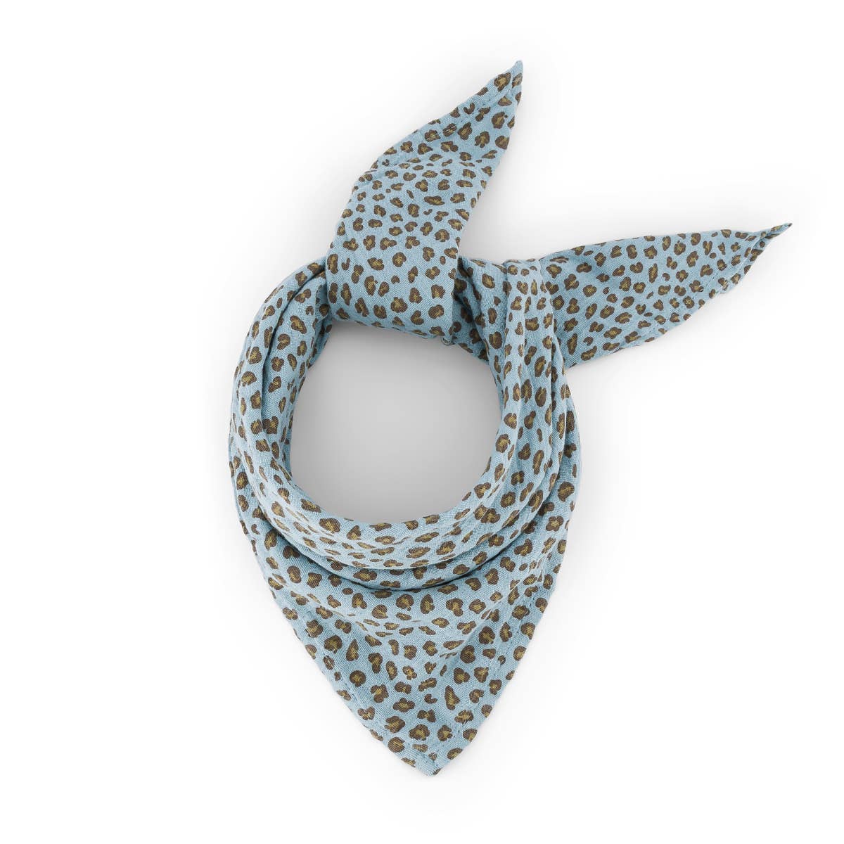HALSTUCH - MINI LEO HIMMELBLAU - 110x110