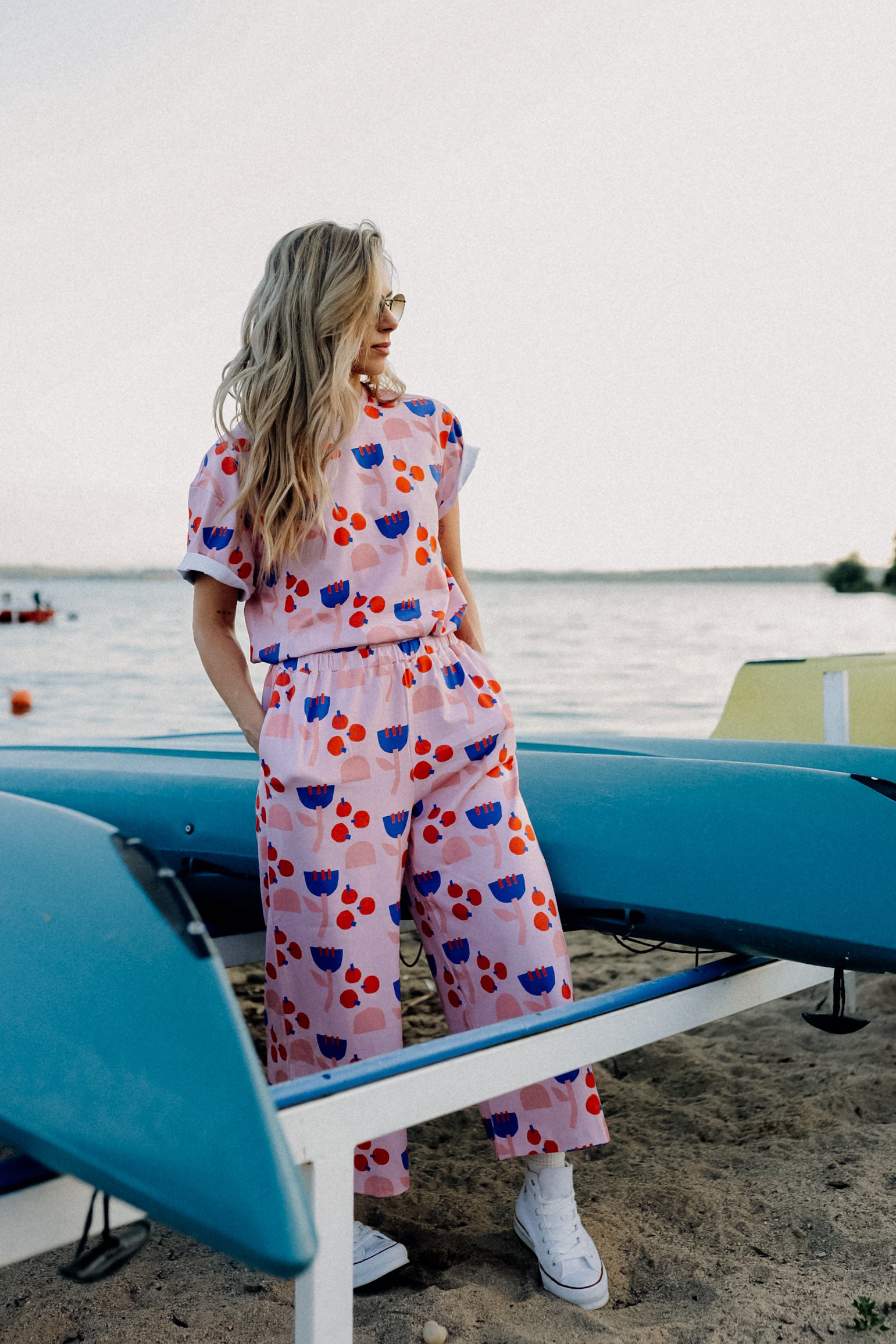 SKETCHY GARDEN - ERWACHSENEN 7/8 CULOTTE (LIEFERUNG CA. 14 TAGE)