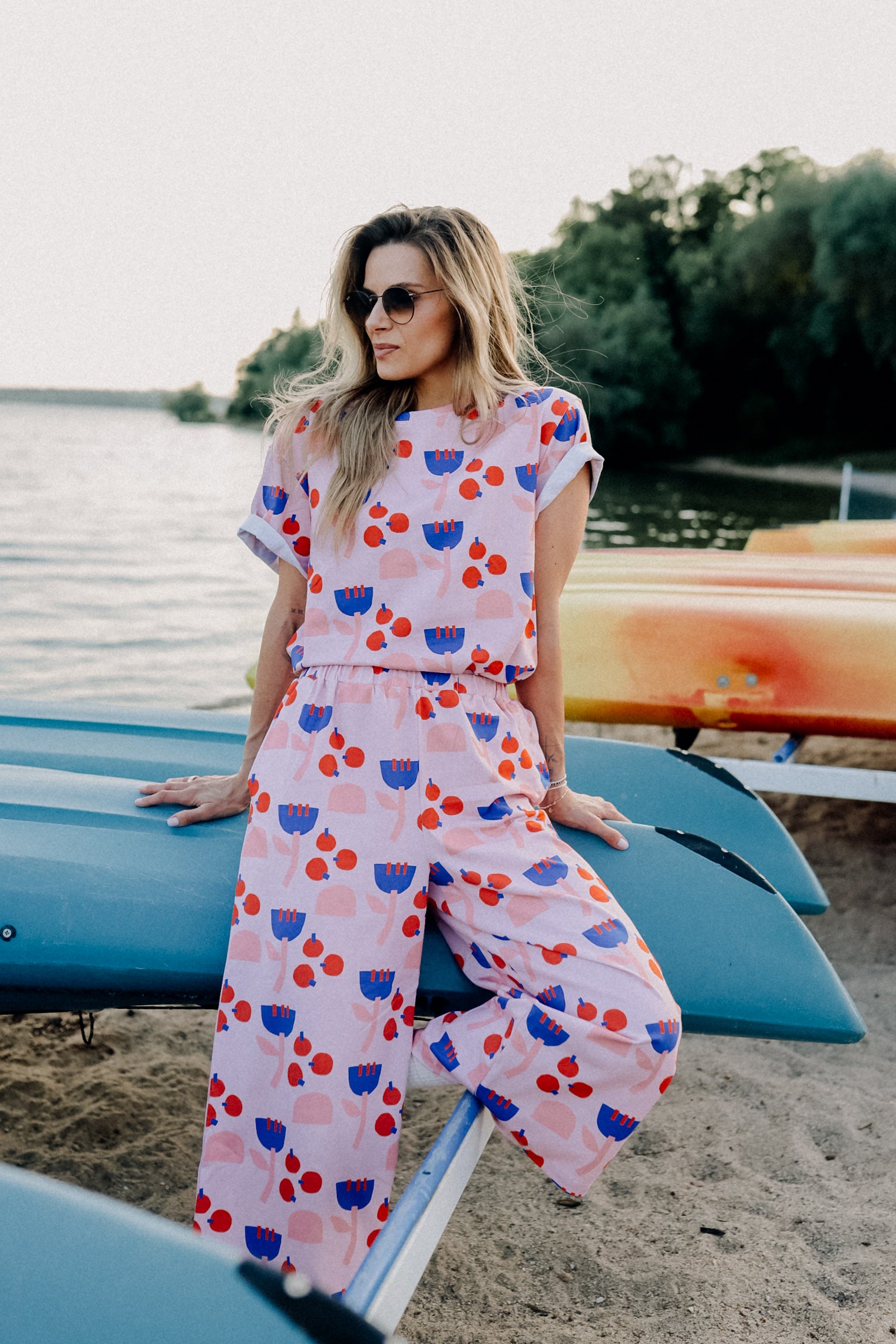 SKETCHY GARDEN - ERWACHSENEN 7/8 CULOTTE (LIEFERUNG CA. 14 TAGE)