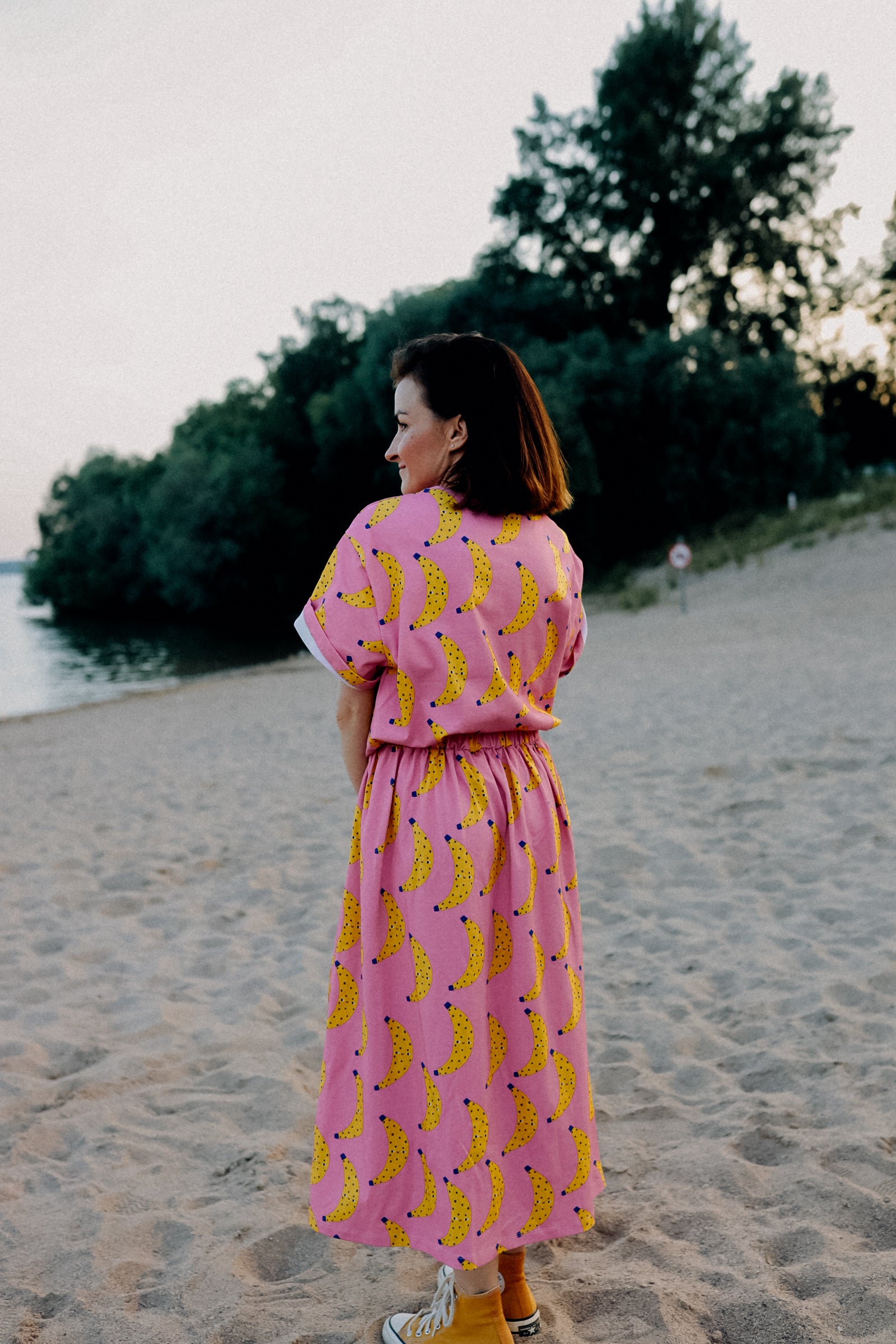 BANANEN AUF ROSA - ERWACHSENEN ROCK (LIEFERUNG CA. 14 TAGE)