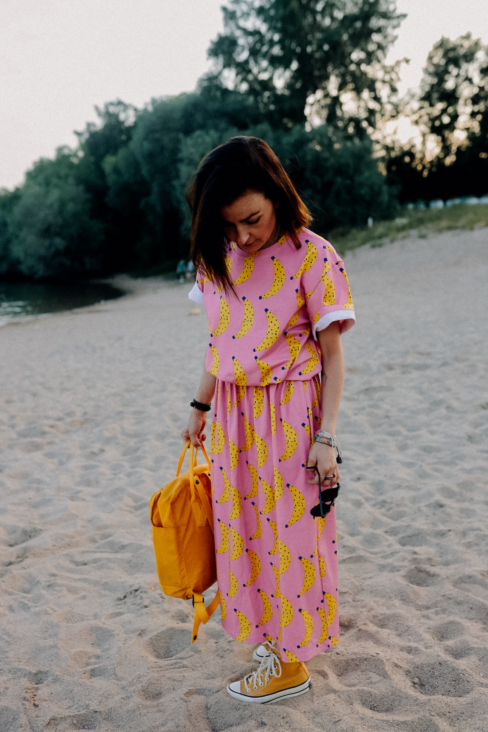 BANANEN AUF ROSA - ERWACHSENEN ROCK (LIEFERUNG CA. 14 TAGE)