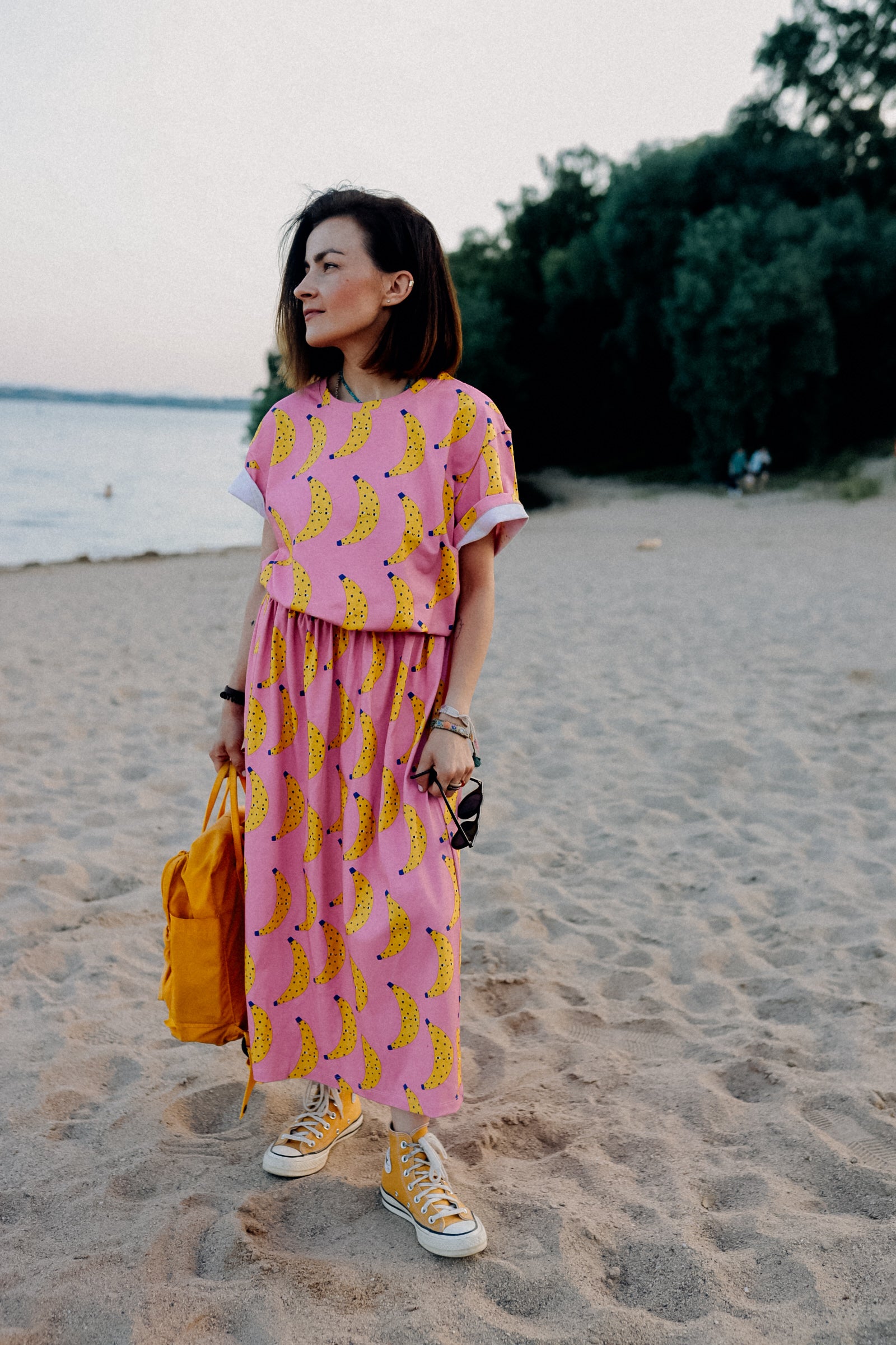 BANANEN AUF ROSA - ERWACHSENEN ROCK (LIEFERUNG CA. 14 TAGE)