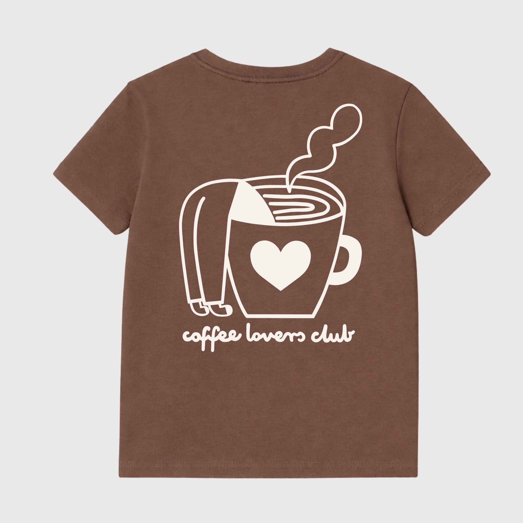 PRE ORDER - BIG COFFEE LOVER AUF EARTH - ERWACHSENEN T-SHIRT