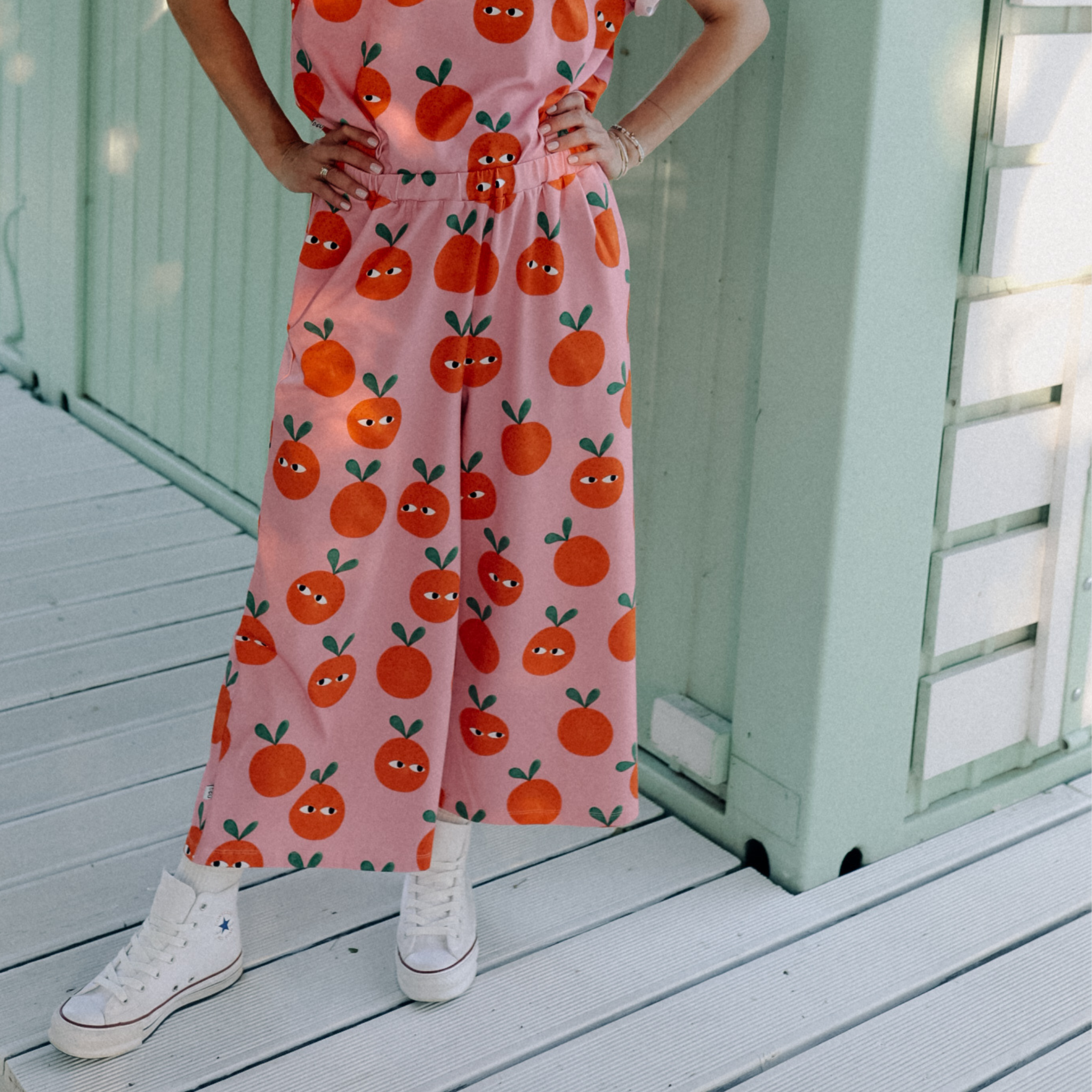 ORANGEN - ERWACHSENEN 7/8 CULOTTE (LIEFERUNG CA. 14 TAGE)