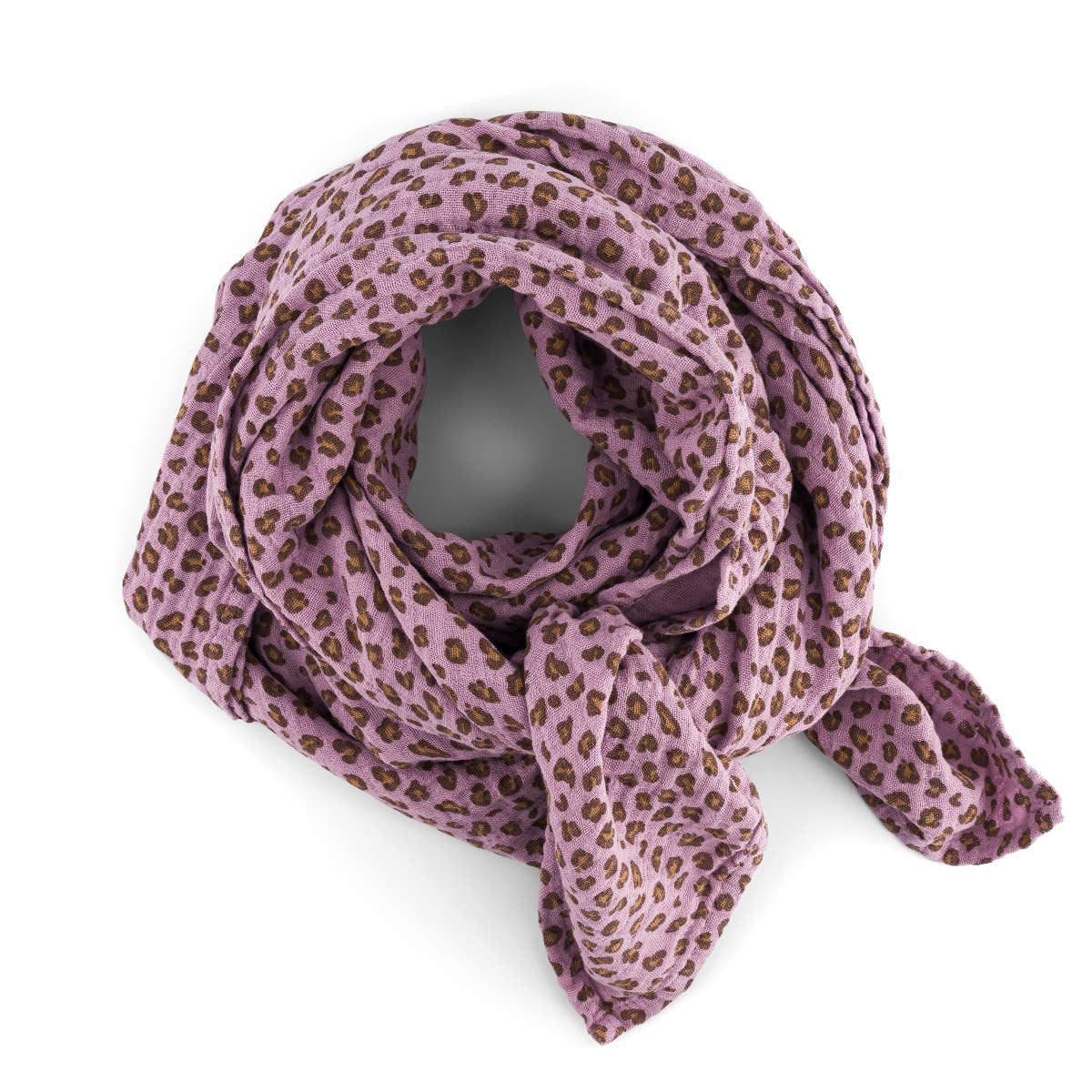 HALSTUCH - MINI LEO + LILA 110x110