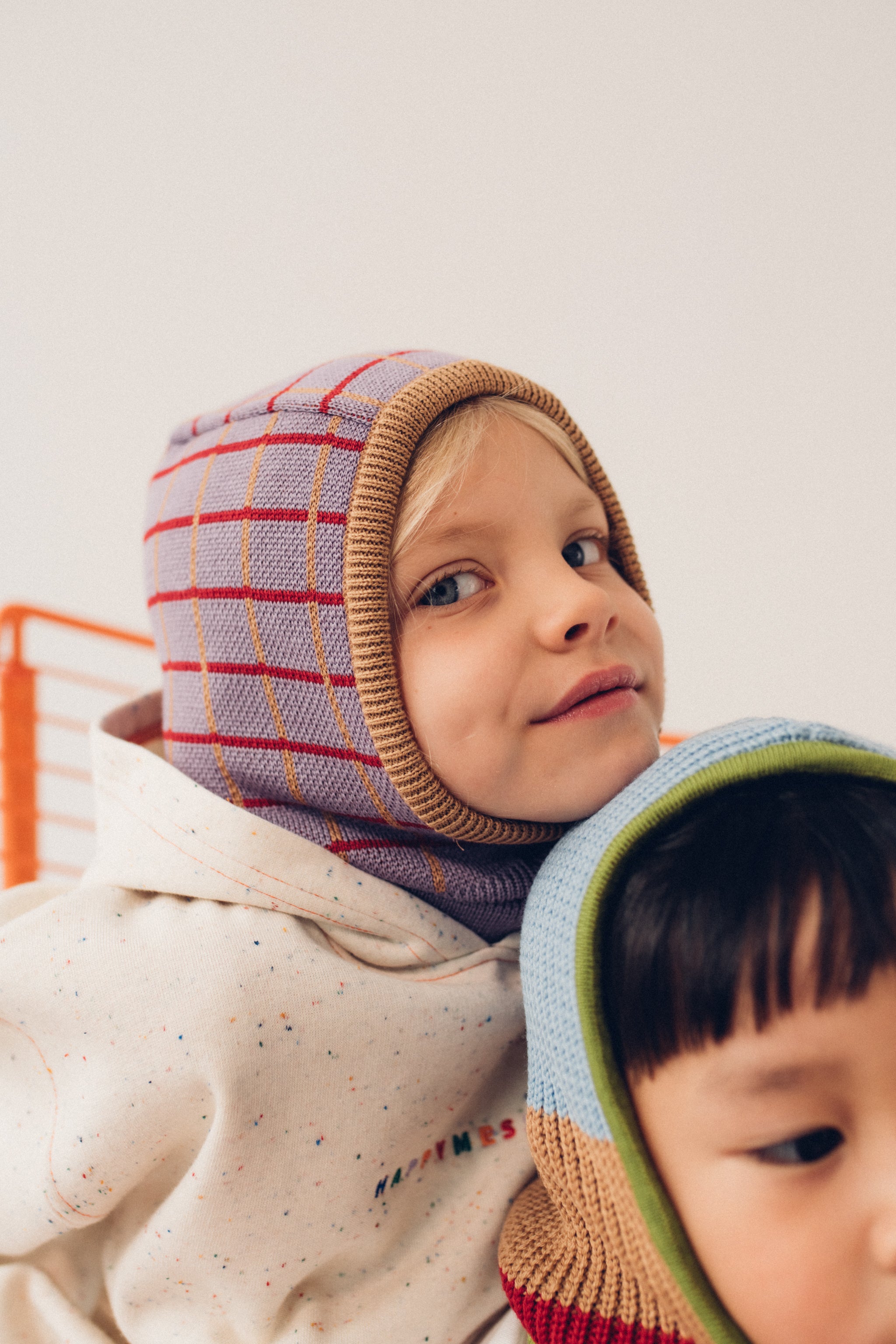 BALACLAVA - ICY LILAC - 100% WOLLE