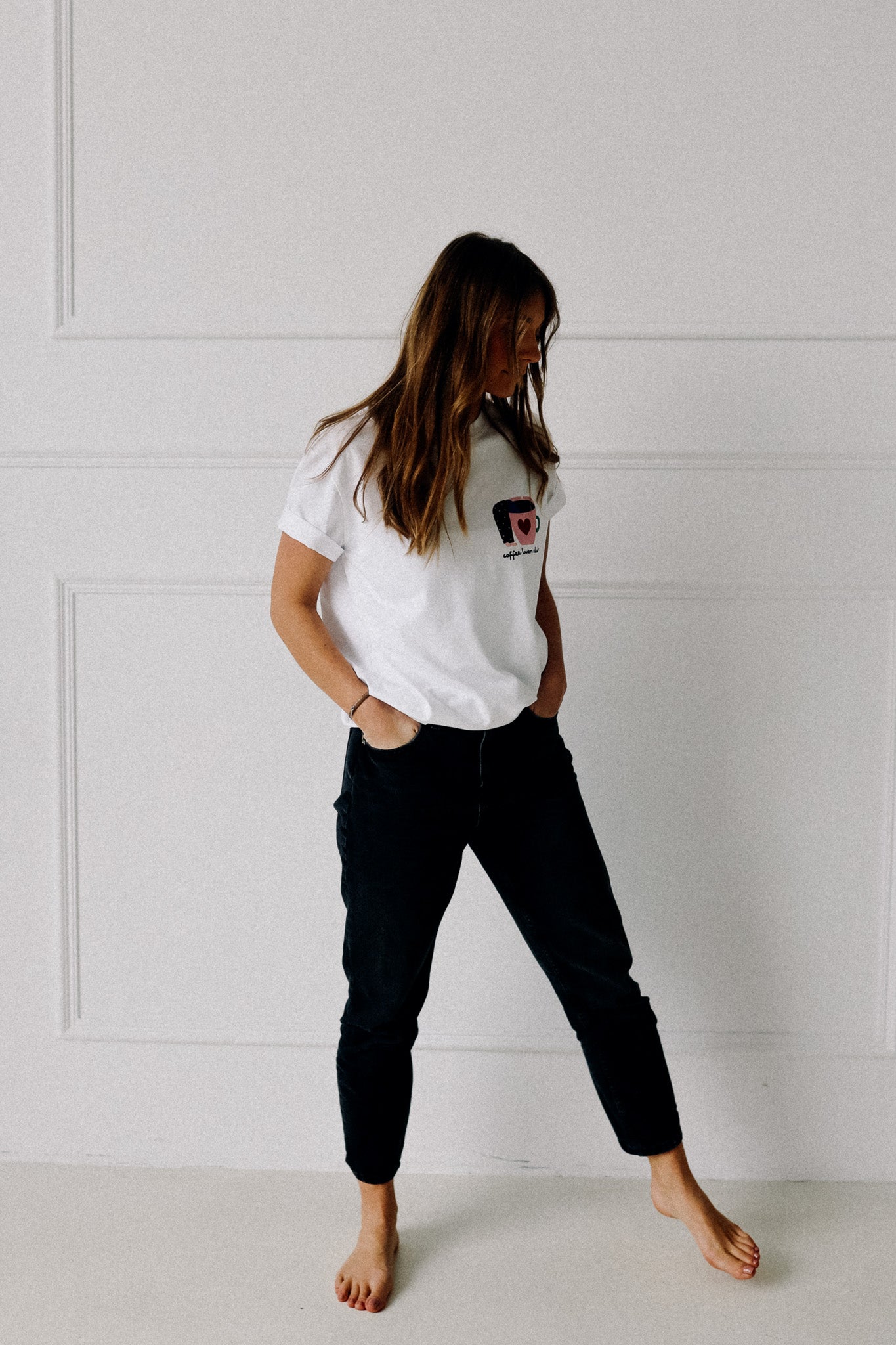 PRE ORDER - COFFEE LOVERS WEIß - ERWACHSENEN T-SHIRT