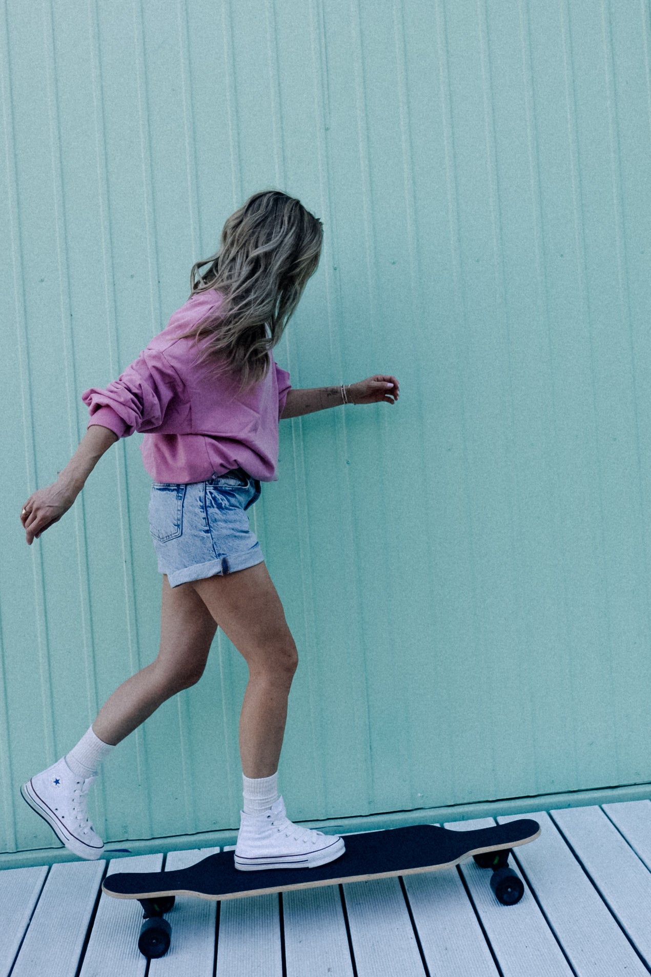 PRE ORDER - BIG COFFEE LOVER AUF ALTROSA - ERWACHSENEN SWEATSHIRT